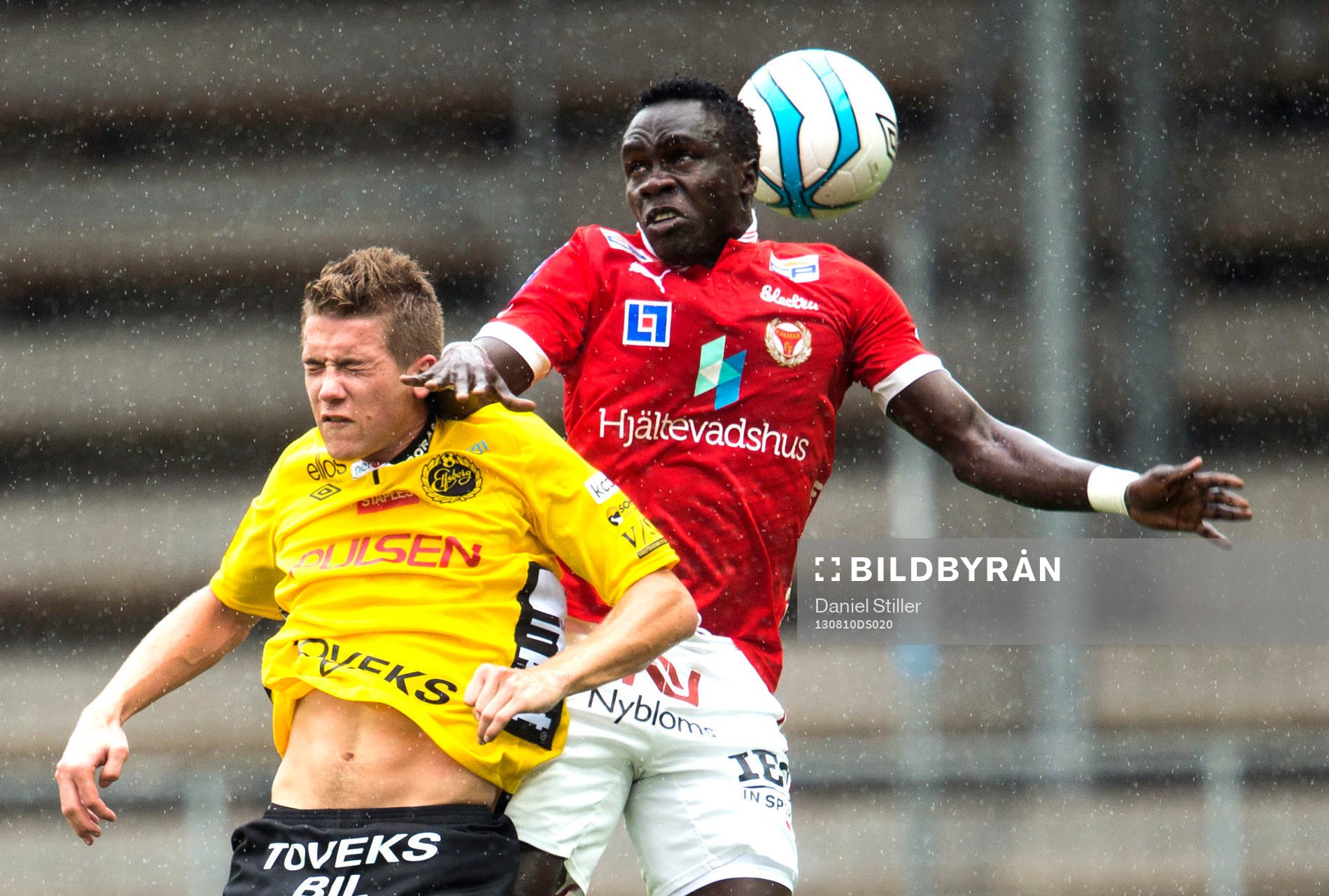 Elfsborgs Marcus Rohdén och Kalmars Papa Alioune Diouf i