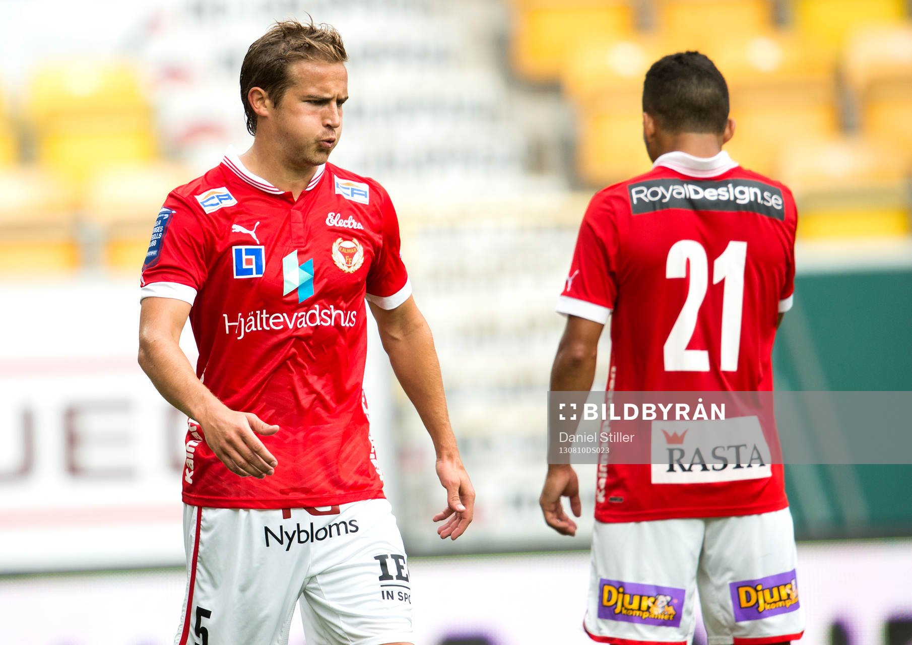 Kalmars Björnar Holmvik och Ismael Silva Lima i