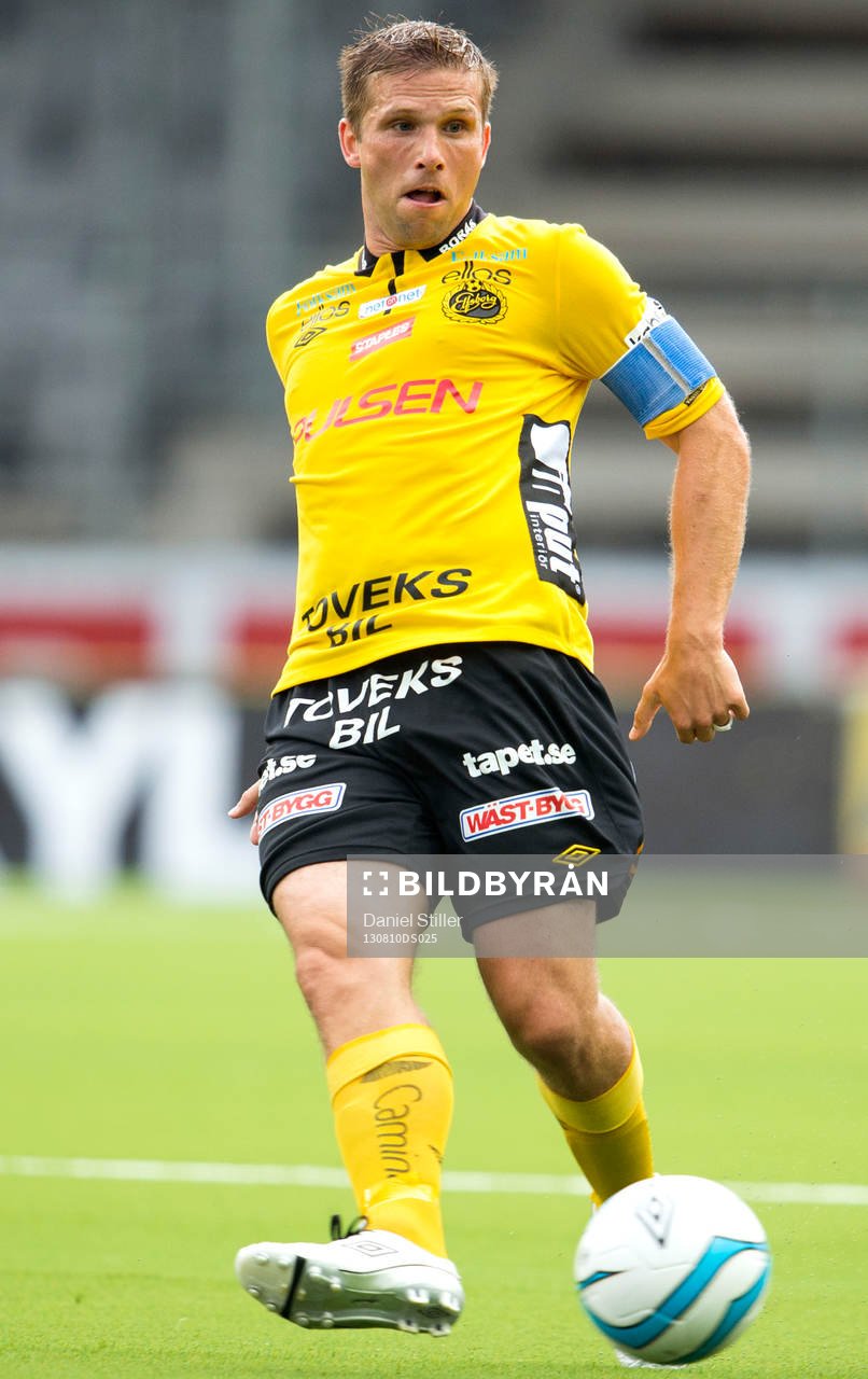 Elfsborgs Anders Svensson i fotbollsmatchen mellan Elfsborg