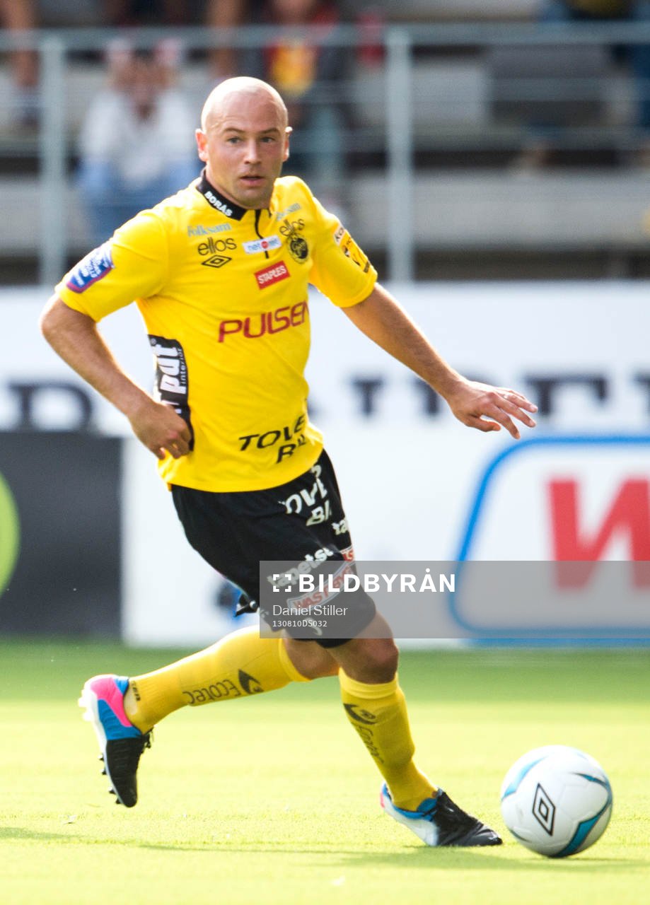 Elfsborgs Stefan Larsson i fotbollsmatchen mellan Elfsborg
