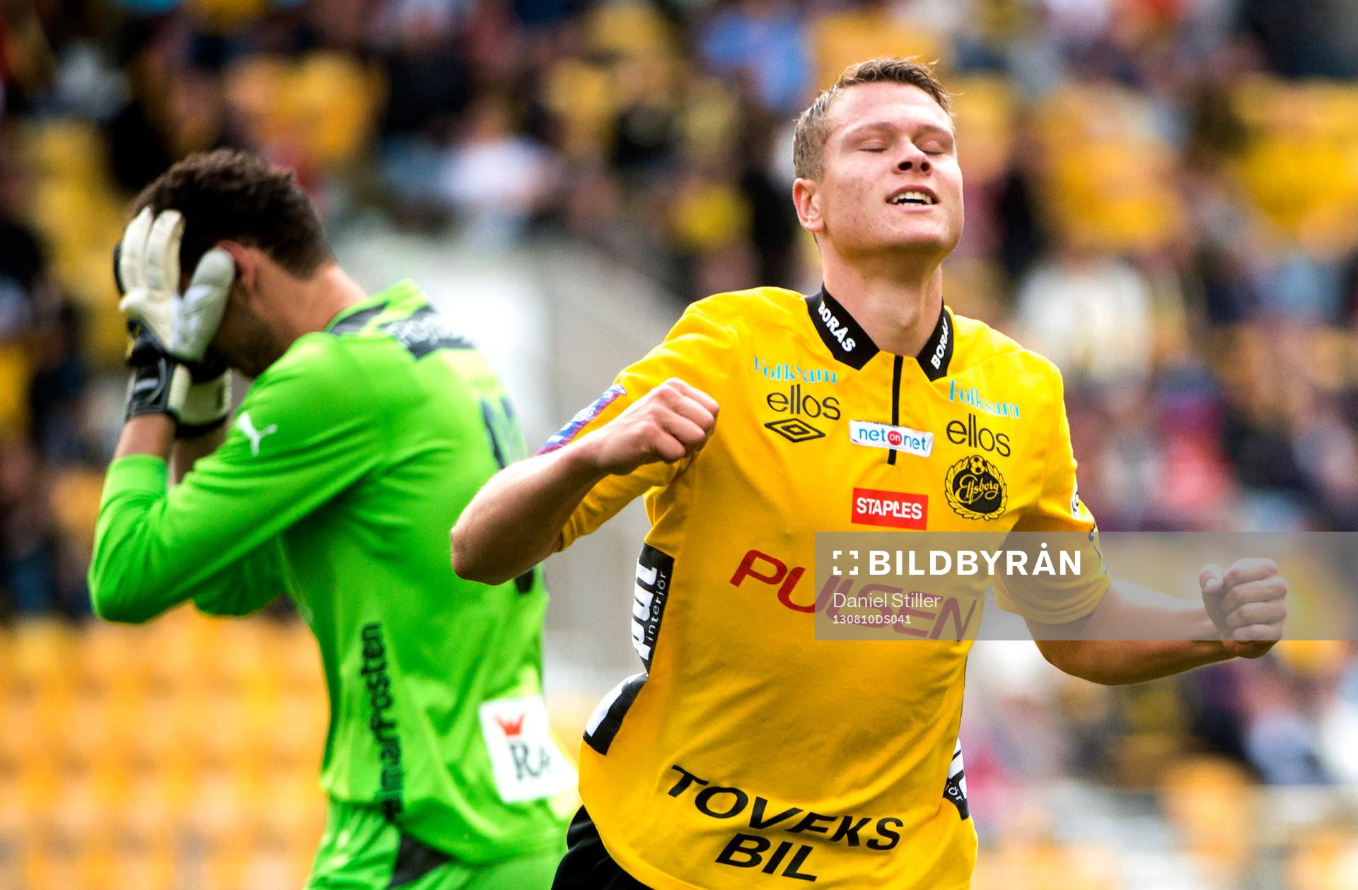 Elfsborgs Viktor Claesson jublar