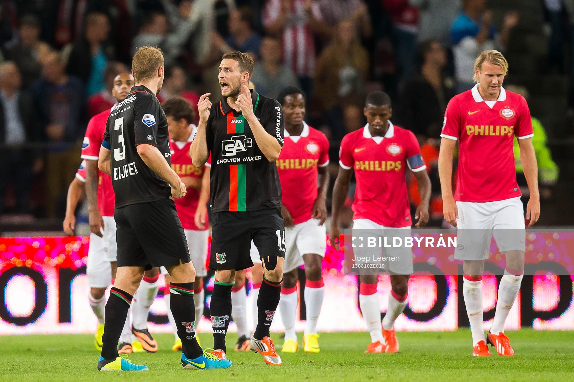 EINDHOVEN, PSV - NEC, voetbal Eredivisie, seizoen