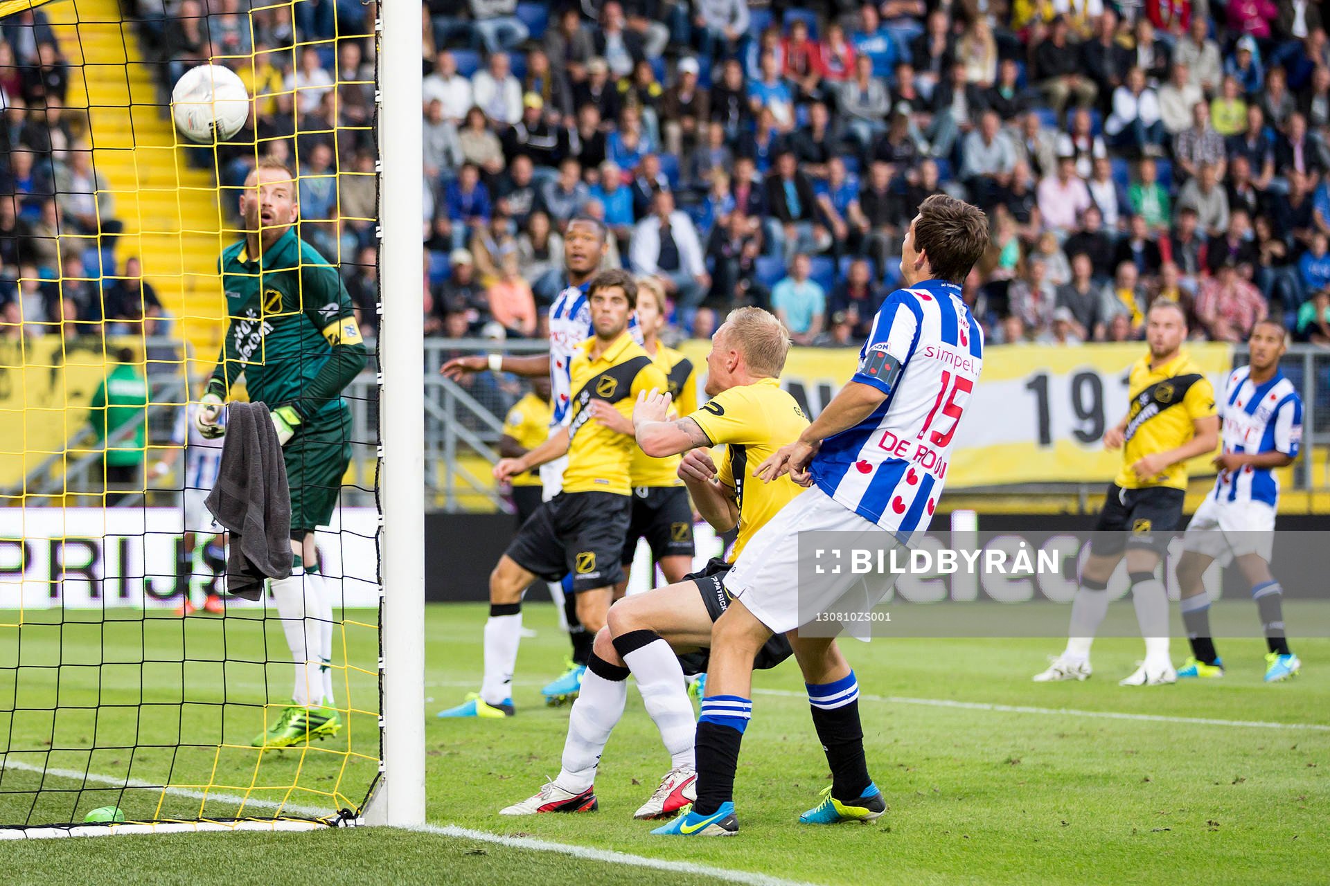 BREDA - NAC Breda - SC Heerenveen , Eredivisie , 10-08-2013