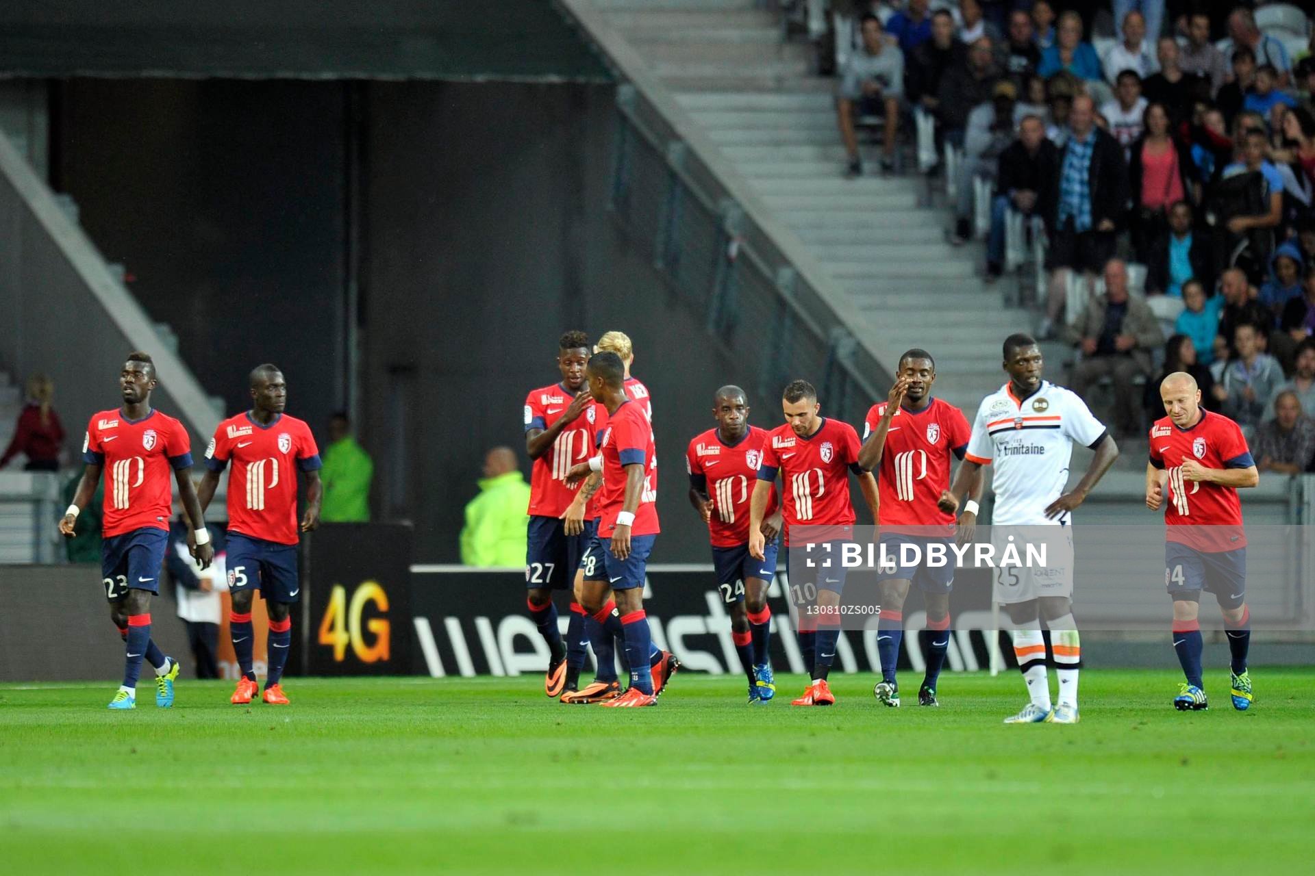 Joie Lille - 10.08.2013 - Lille / Lorient - 1er journee de
