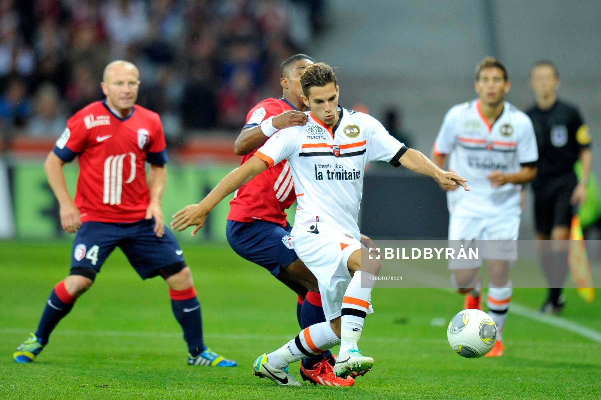 Maxime BARTHELME - 10.08.2013 - Lille / Lorient - 1er