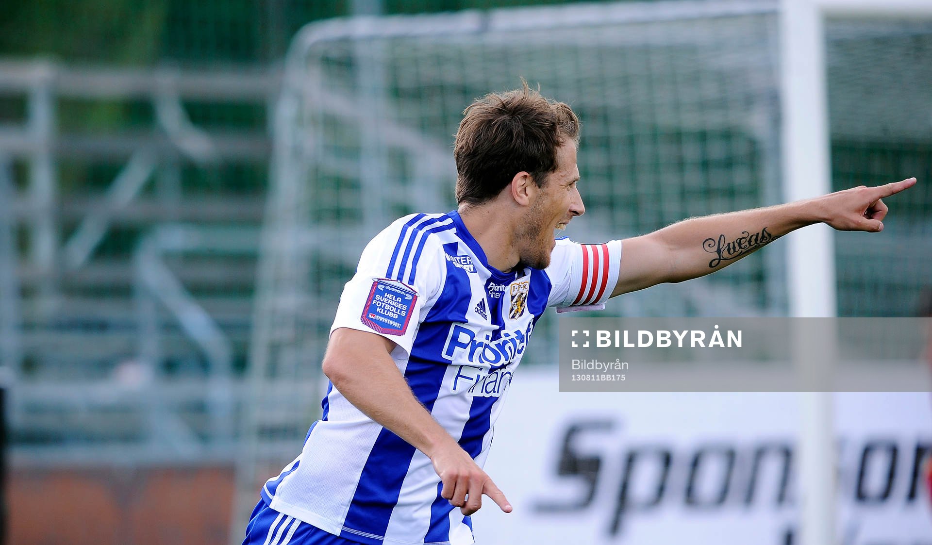 0-1 målet med Göteborgs nr 7 Tobias Hysén