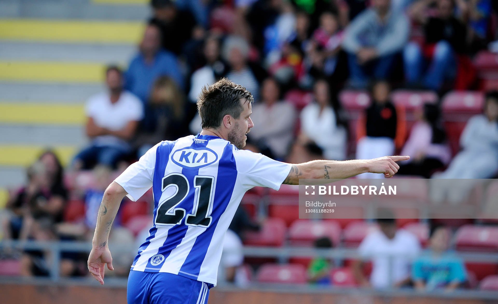 0-2 jubel med Göteborgs nr 21 Pontus Farnerud