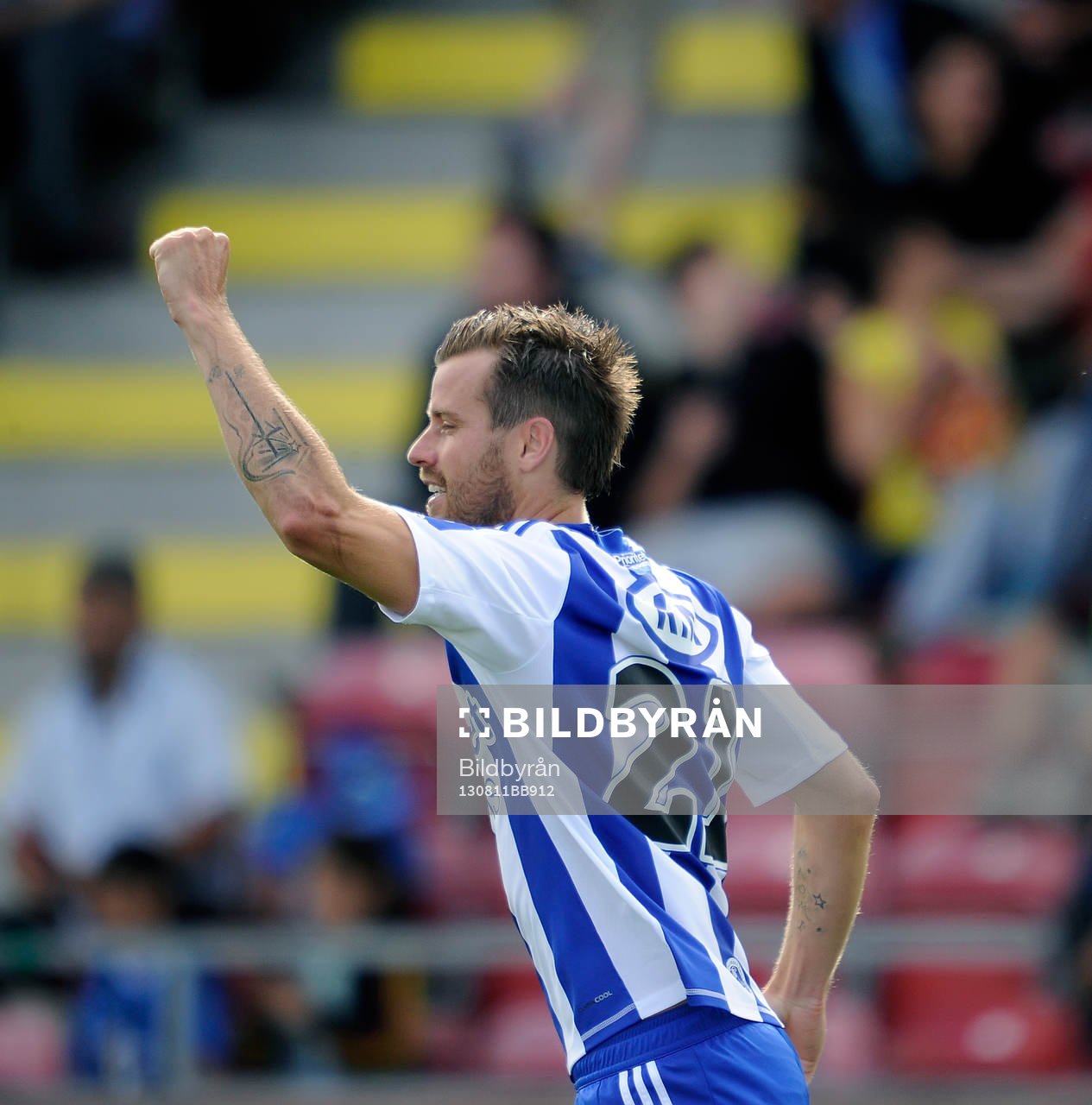 0-2 jubel med Göteborgs nr 21 Pontus Farnerud