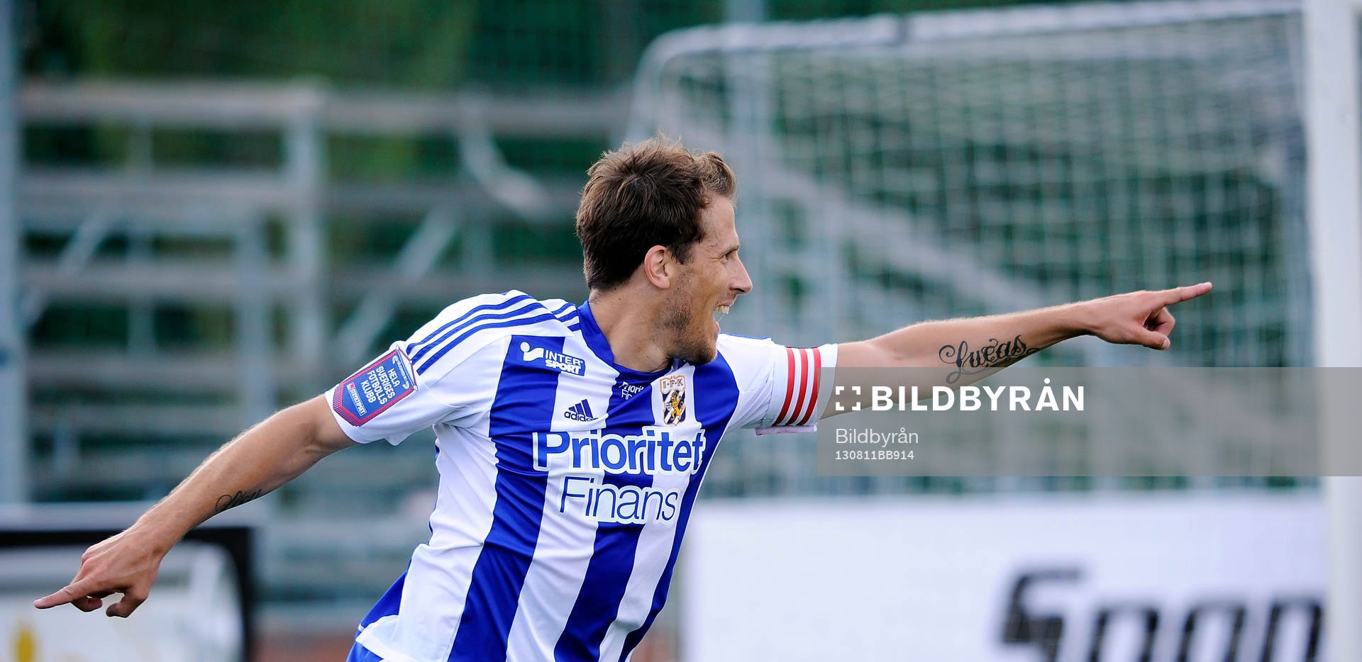0-1 målet med Göteborgs nr 7 Tobias Hysén