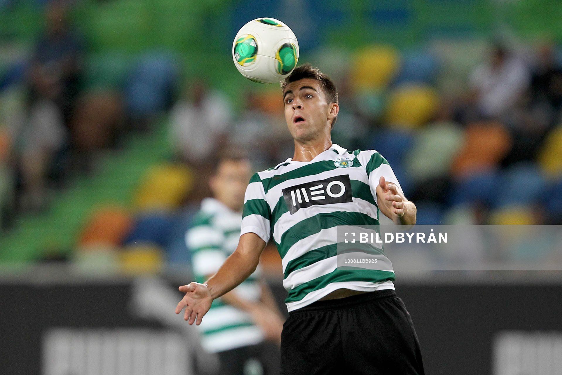  Fotboll, Troféu Cinco Violinos, Sporting - Fiorentina: Andre Santos  - 11.08.2013 -  Sporting / Fiorentina - Match amical