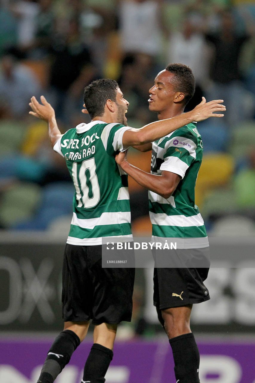 Andre Carrillo /  Gerson Magrao- 11.08.2013 -  Sporting /