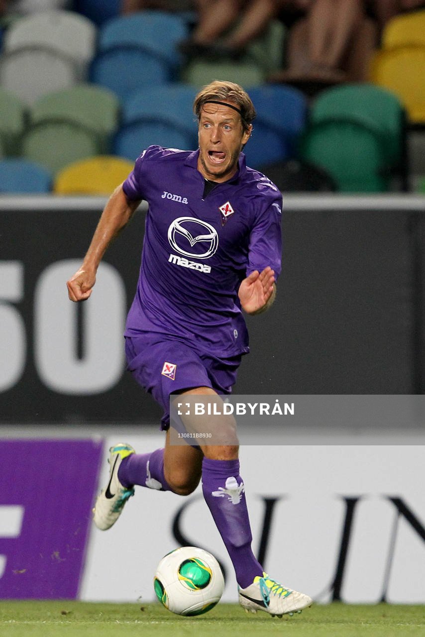  Fotboll, Troféu Cinco Violinos, Sporting - Fiorentina: Massimo Ambrosini   - 11.08.2013 -  Sporting / Fiorentina - Match amical