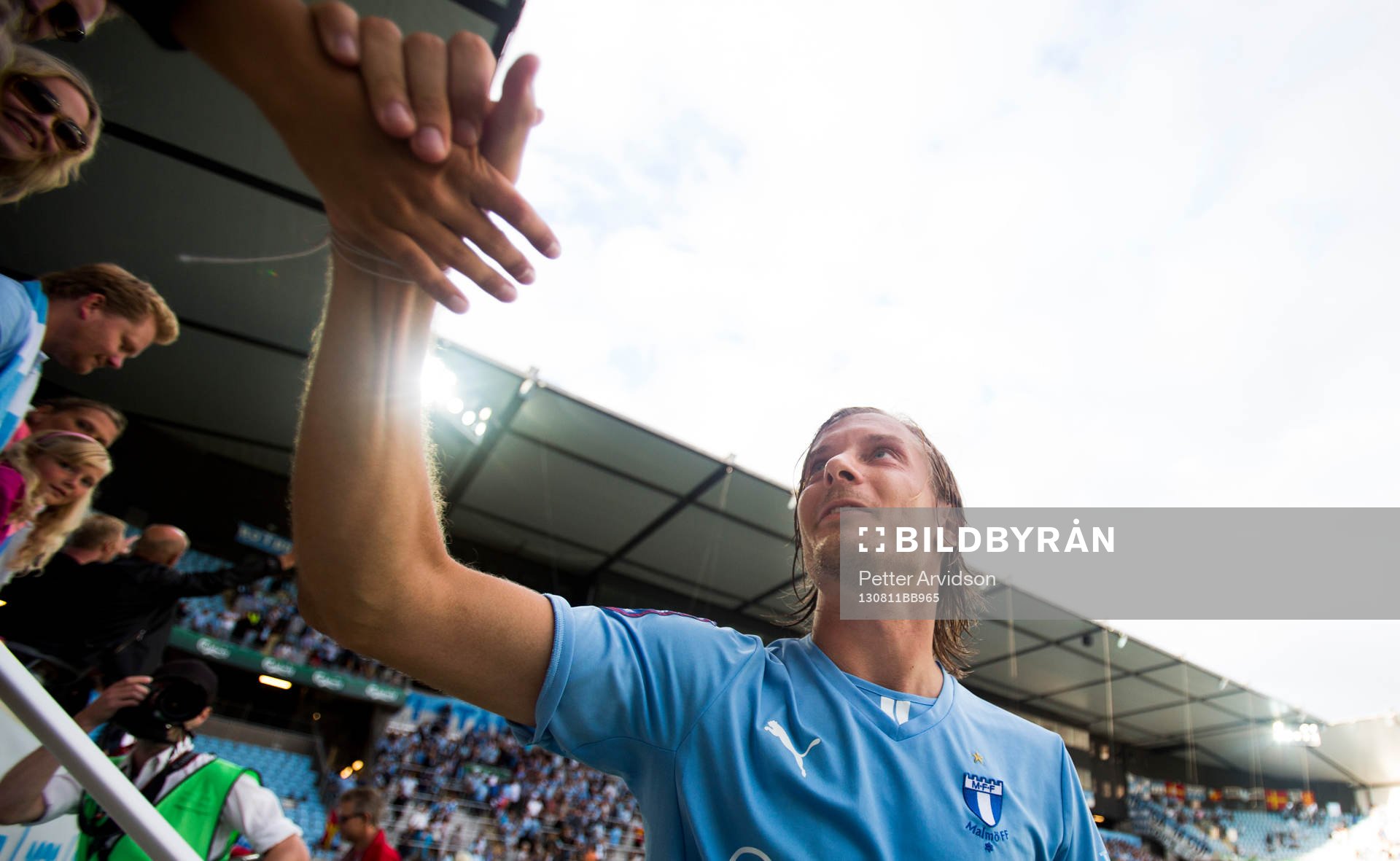Malmö FFs Markus Halsti som gjorde matchens enda mål
