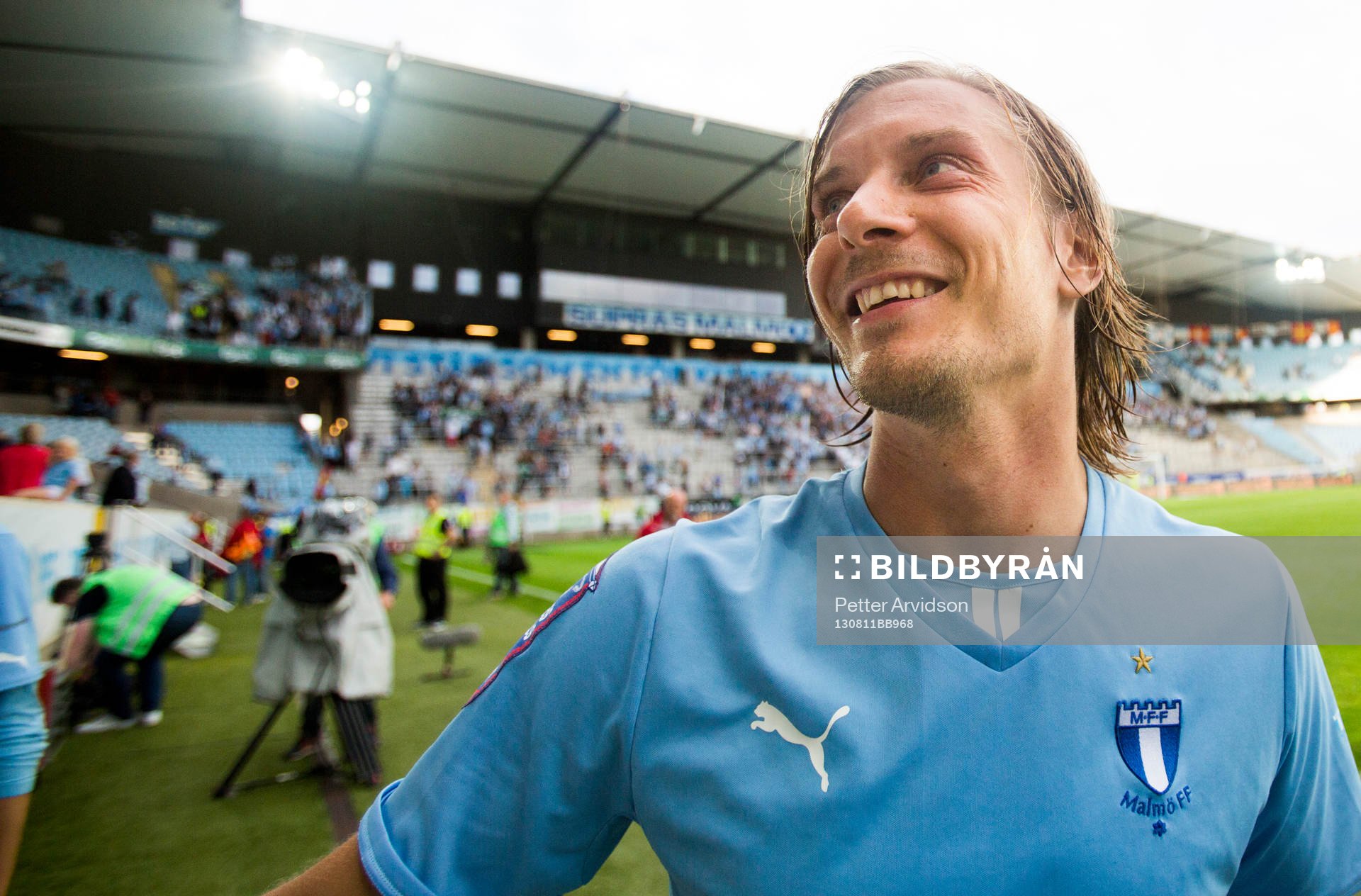 Malmö FFs Markus Halsti som gjorde matchens enda mål