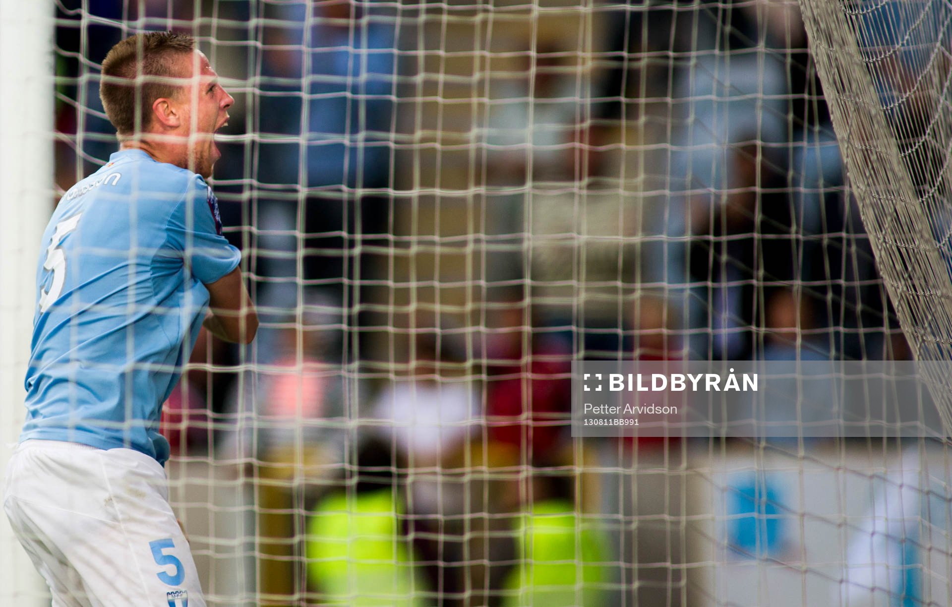 Malmö FFs Pontus Jansson jublar
