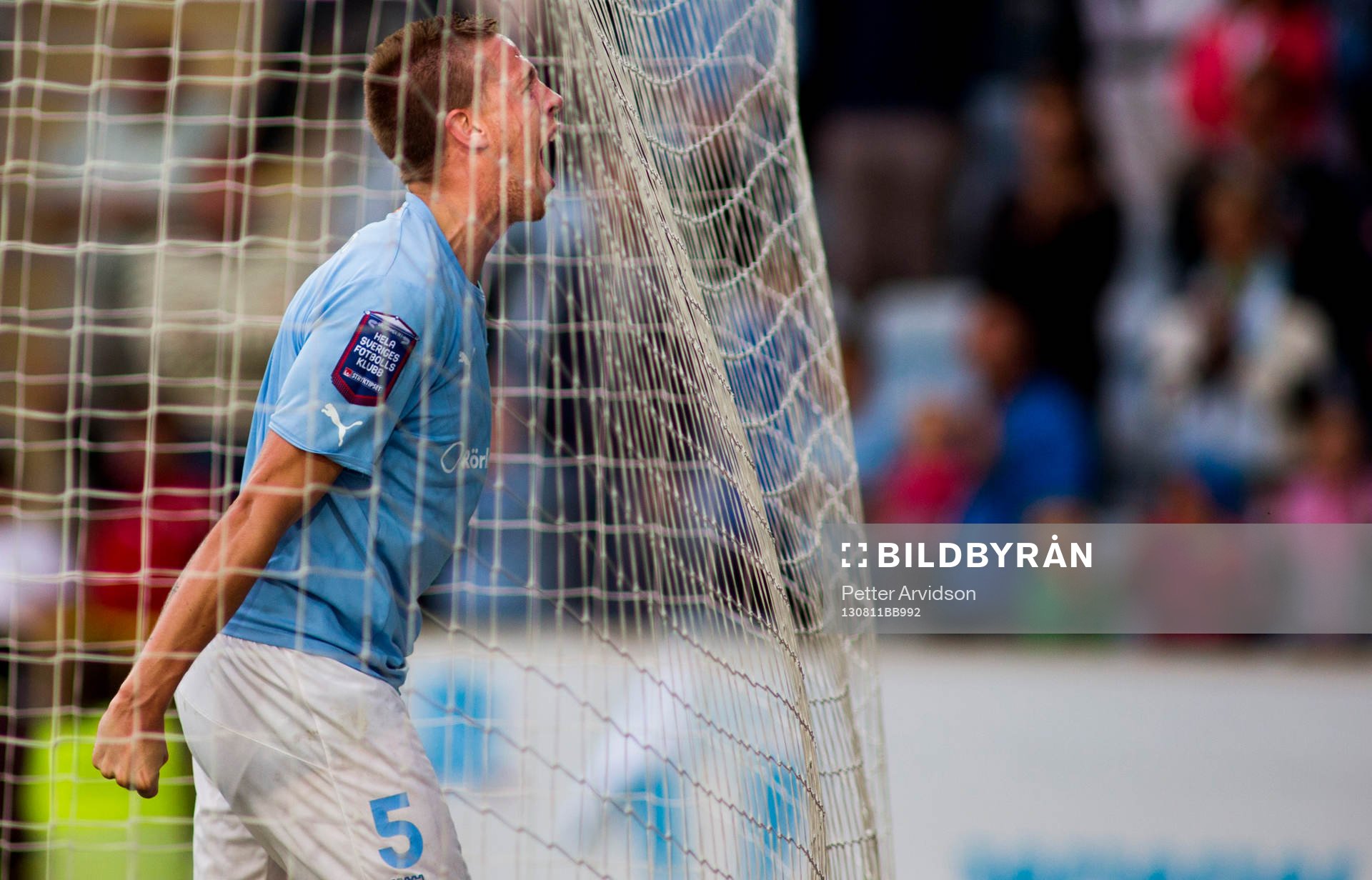 Malmö FFs Pontus Jansson jublar