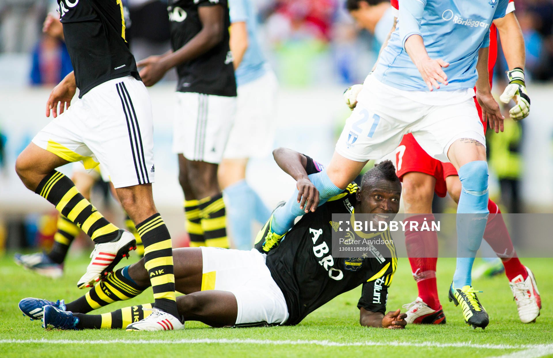 AIKs Alhassan Kamara reagerar