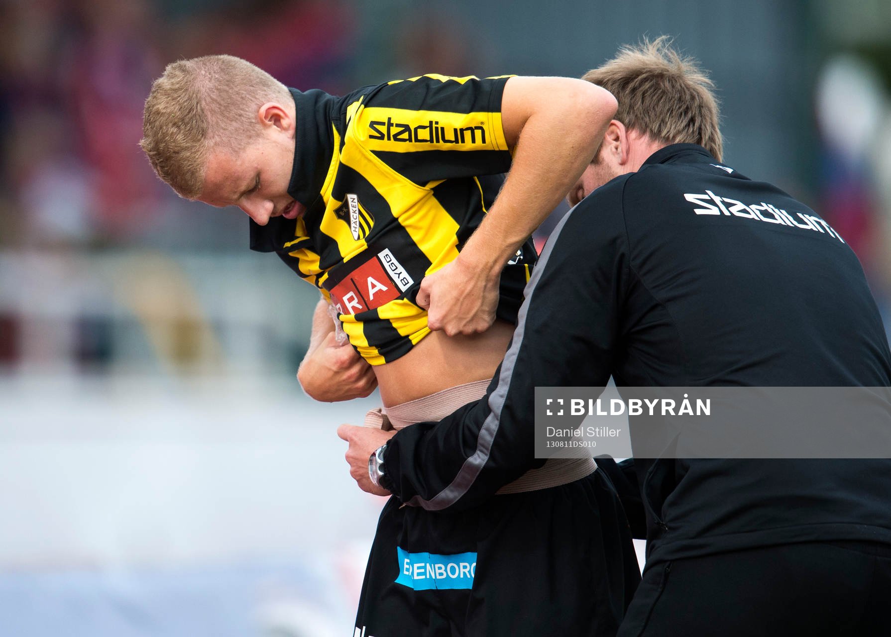 Häckens Simon Gustafson får utgå