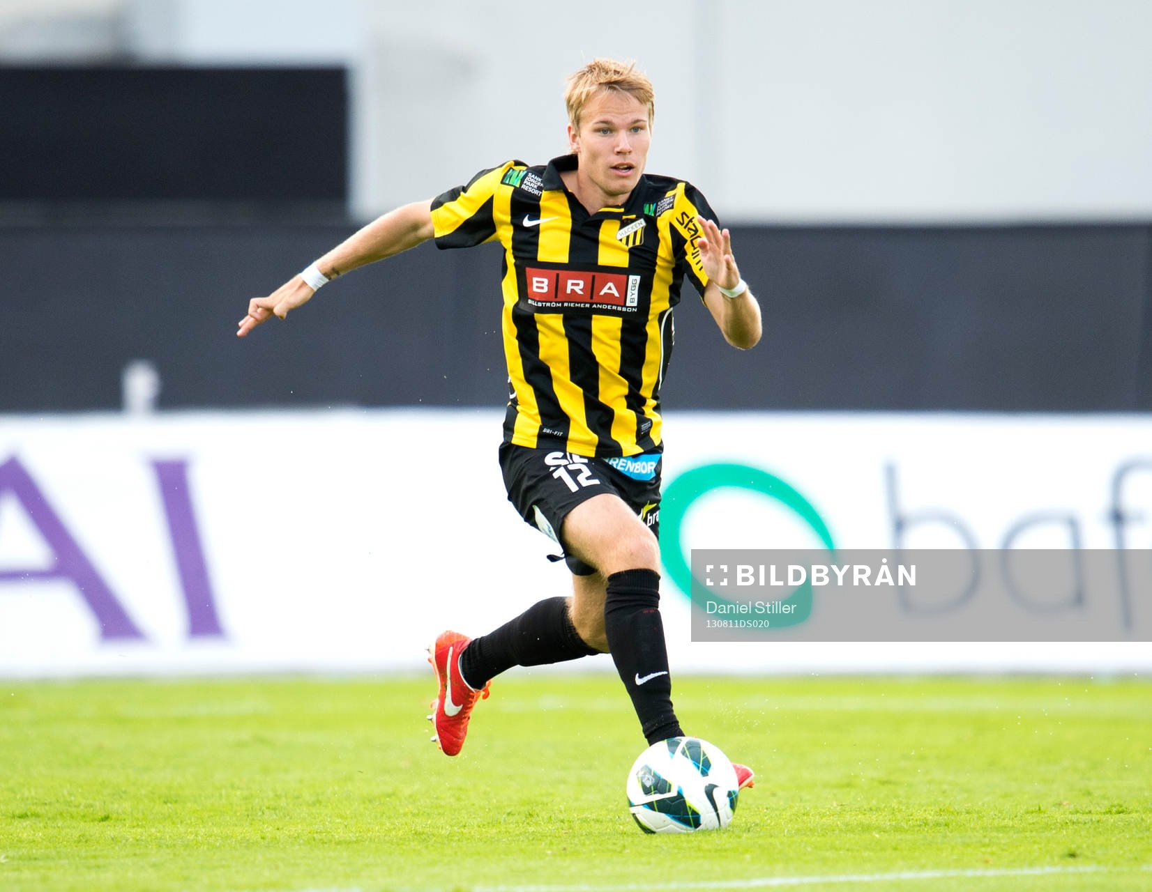 Häckens Oscar Lewicki i fotbollsmatchen mellan Häcken och