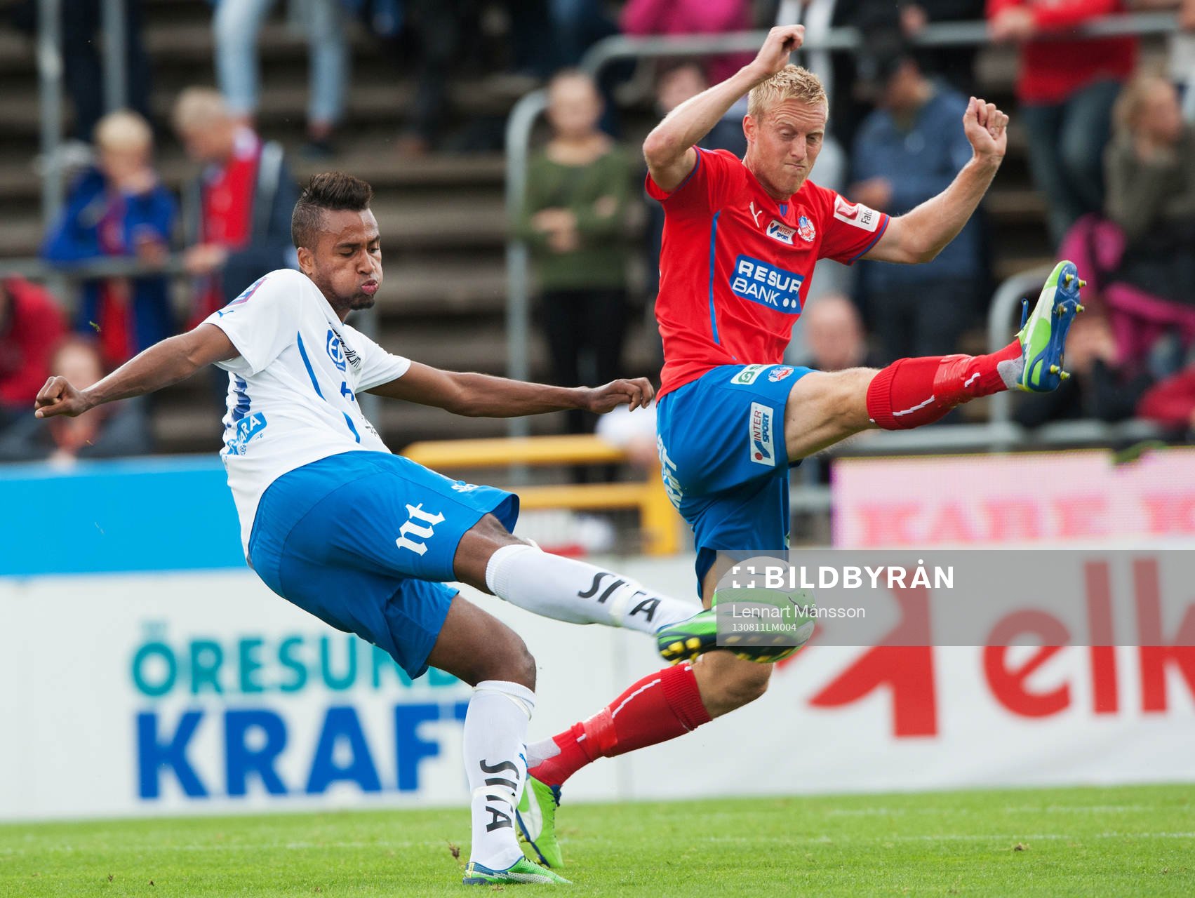 Isaac Thelin, Norrköping skjuter och Peter Larsson,