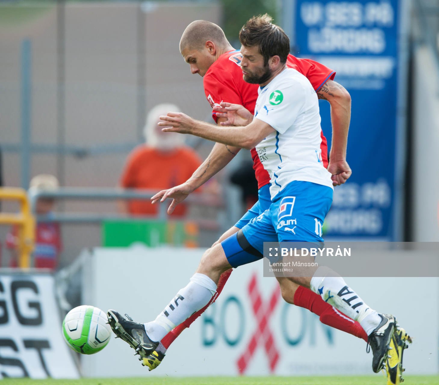 En fin HIF-chans när Robin Simovic, Helsingborg, skjuter i