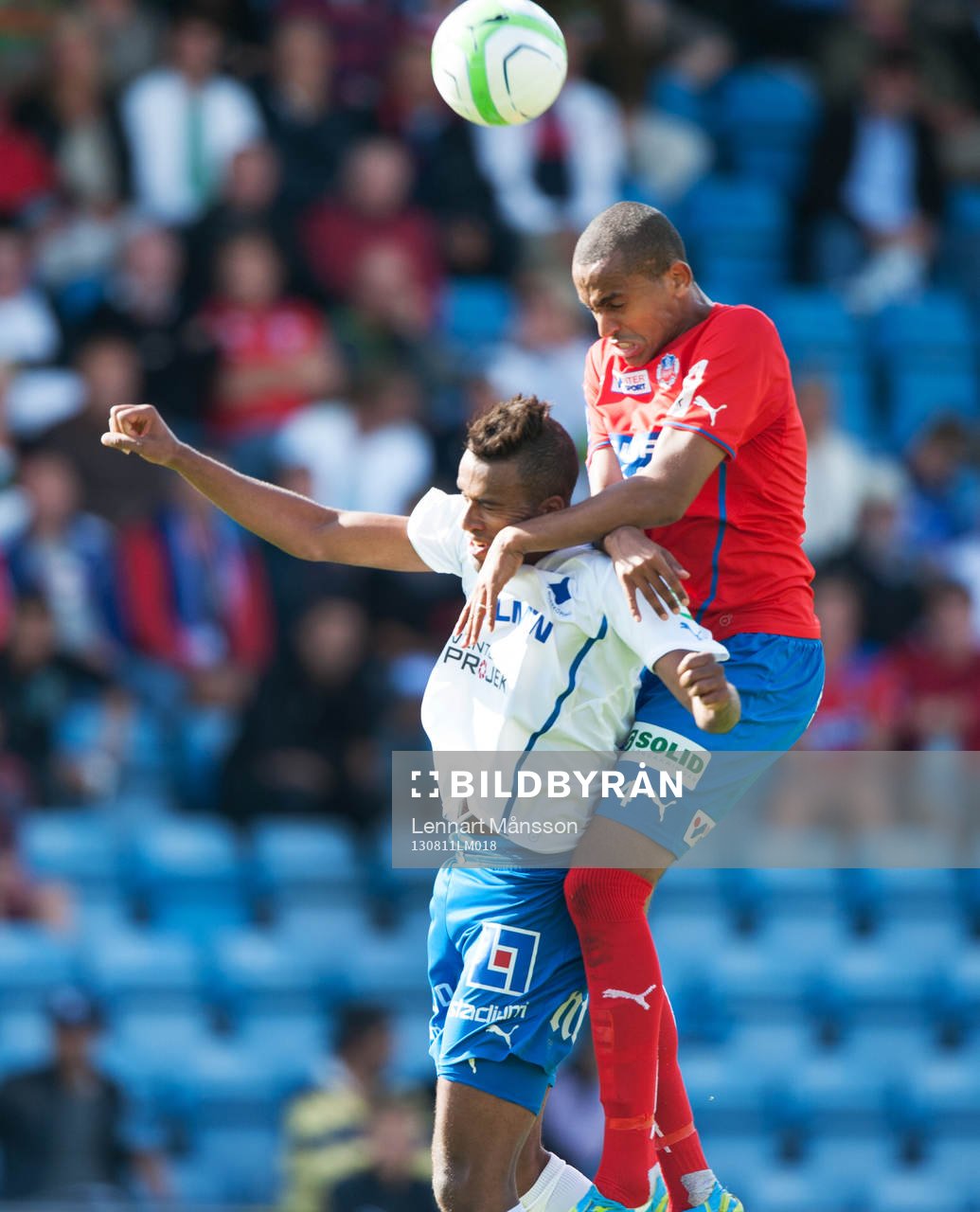 Isaac Thelin, Norrköping och Walid Atta, Helsingborg, i