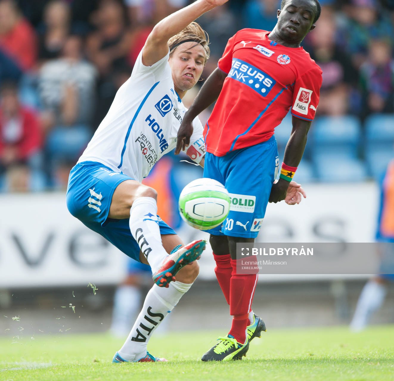 Christoffer Nyman, Norrköping och Emmanuel Boateng,