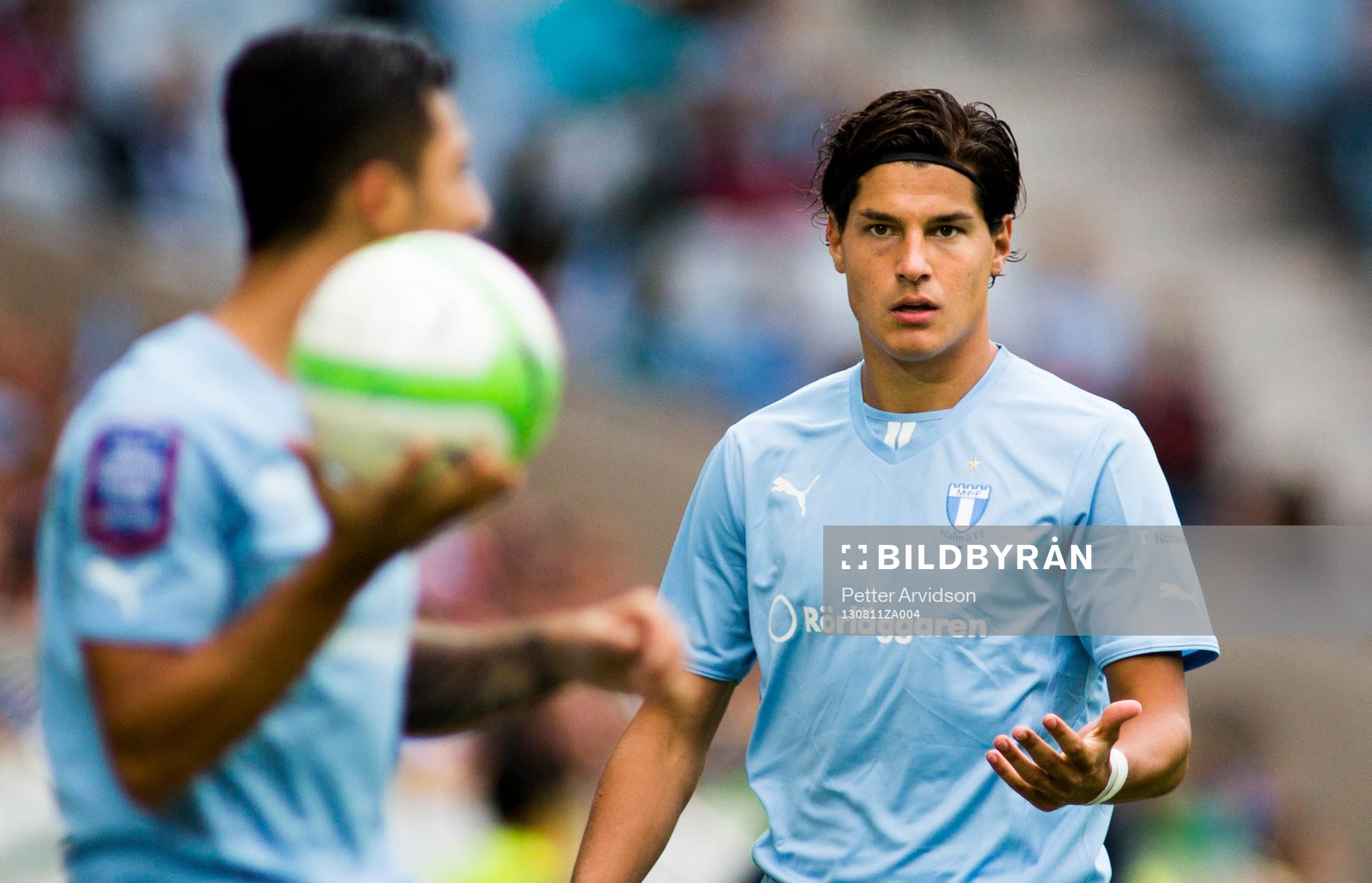 Malmö FFs Mikko Albornoz och Jiloan Hamad