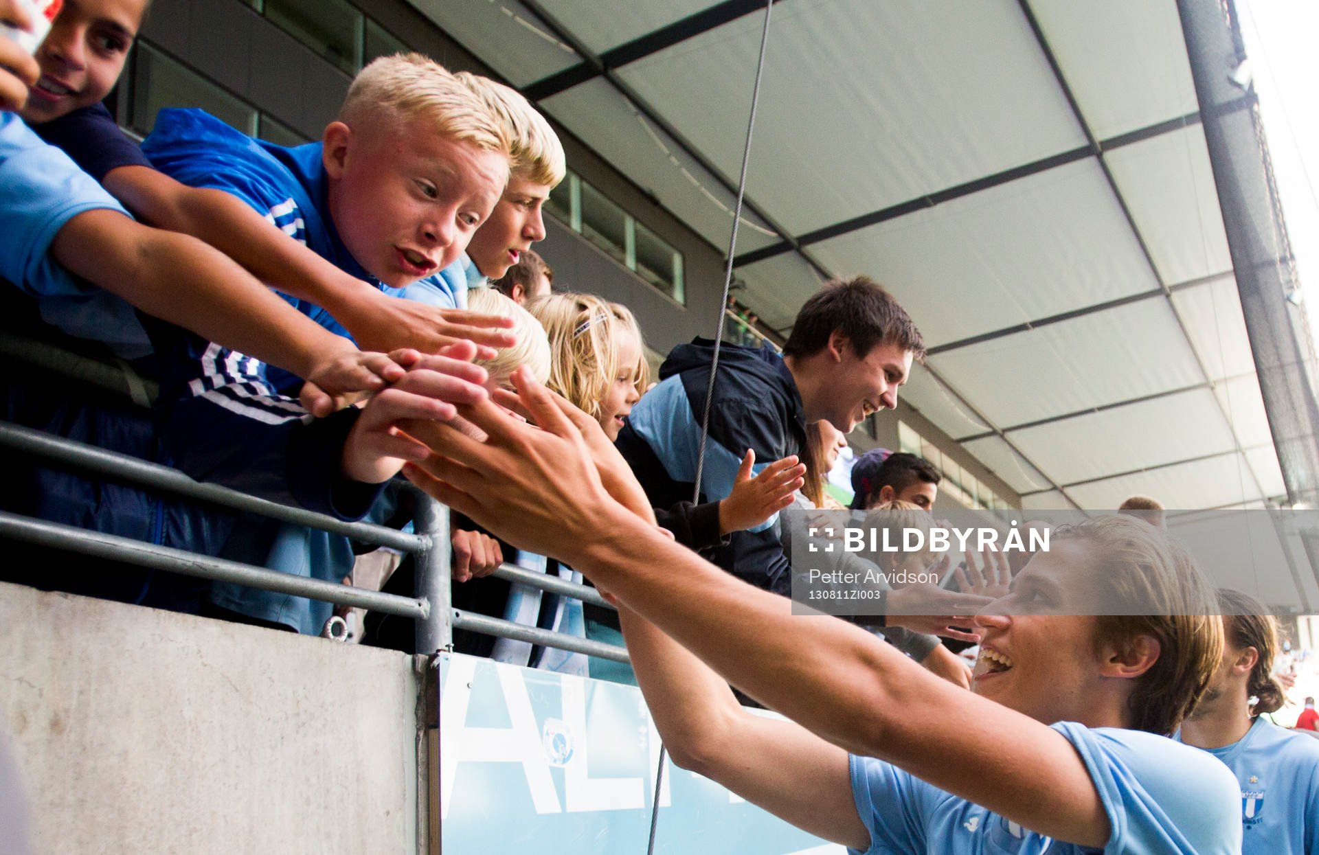 Malmö FFs Simon Thern tackar publiken