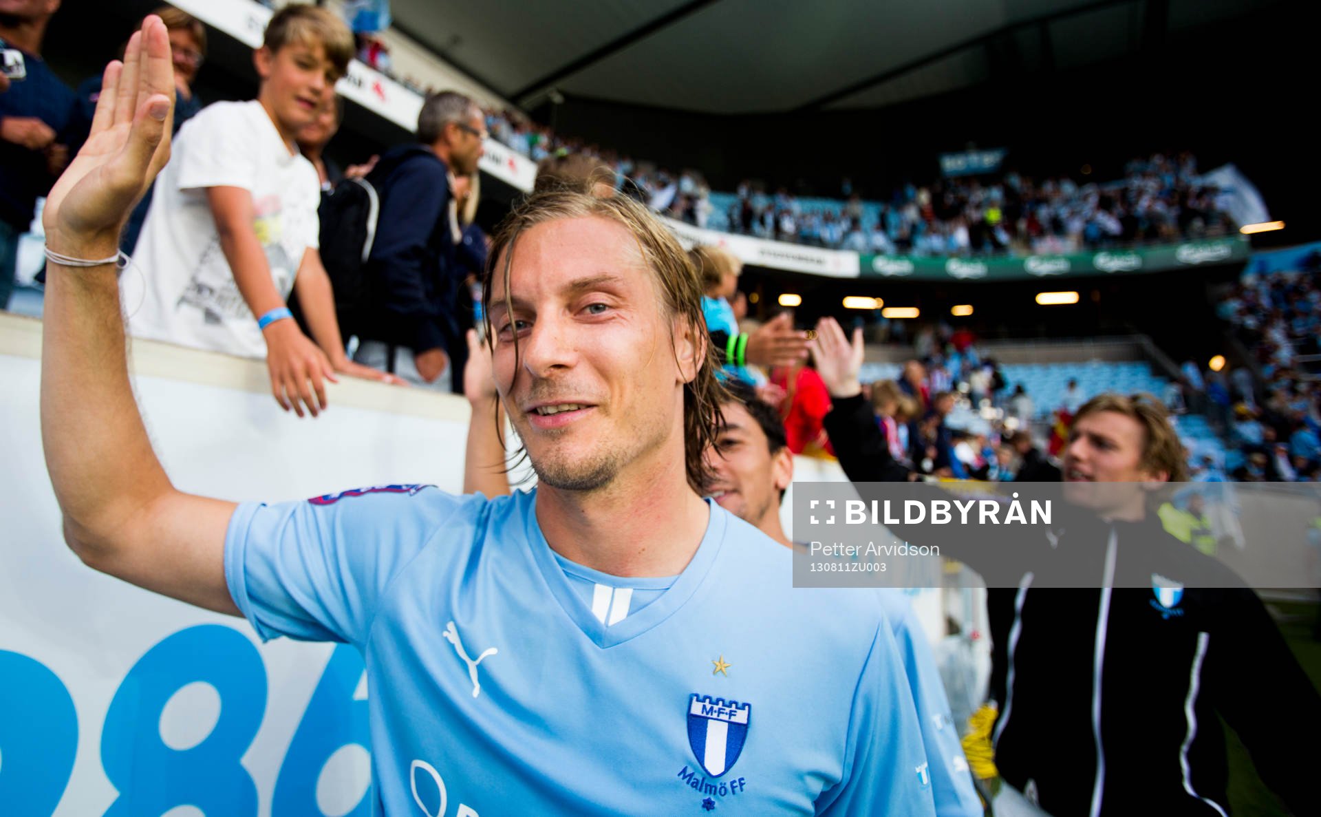 Malmö FFs Markus Halsti som gjorde matchens enda mål
