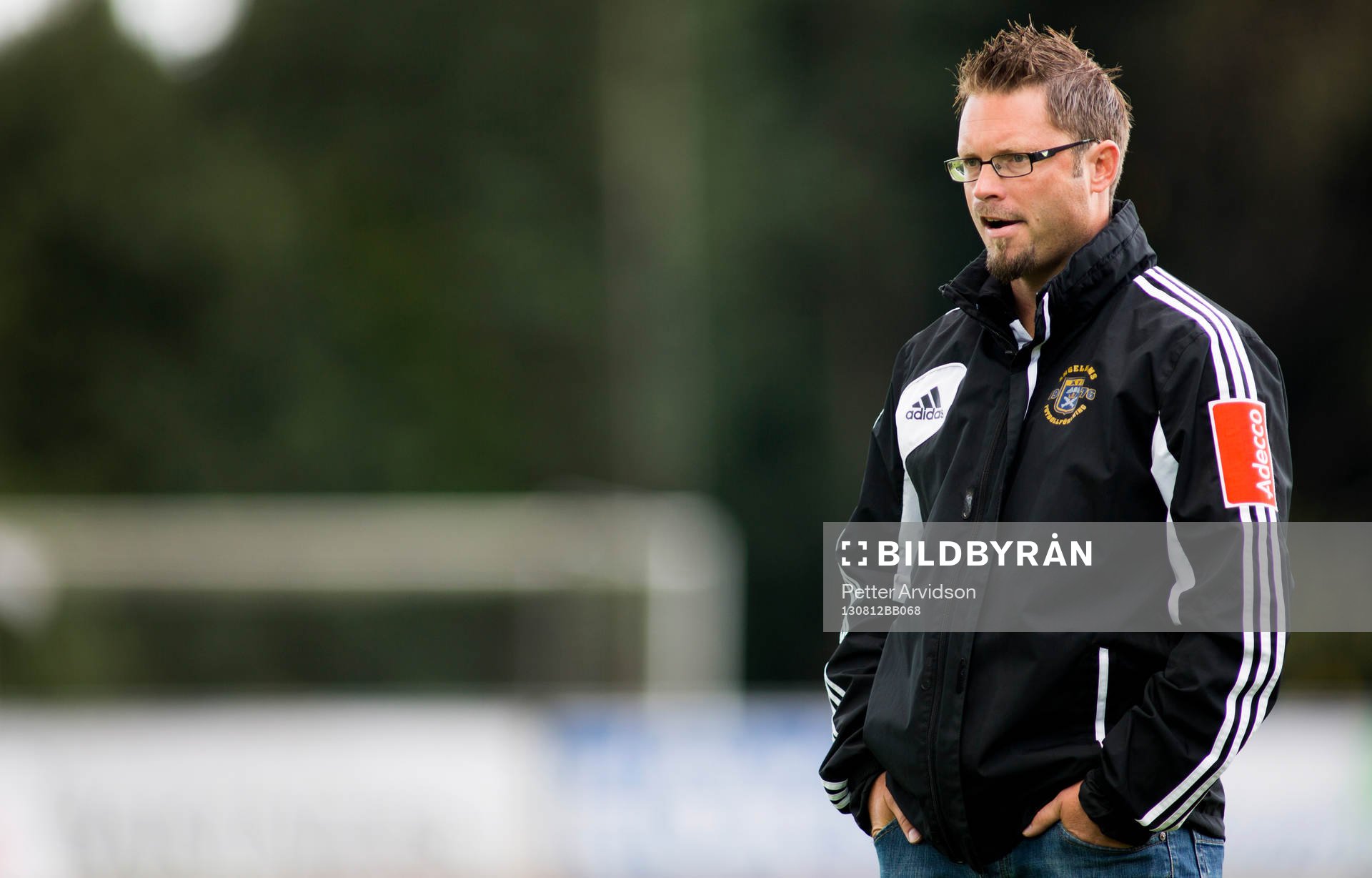 Ängelholms tränare Joakim Persson