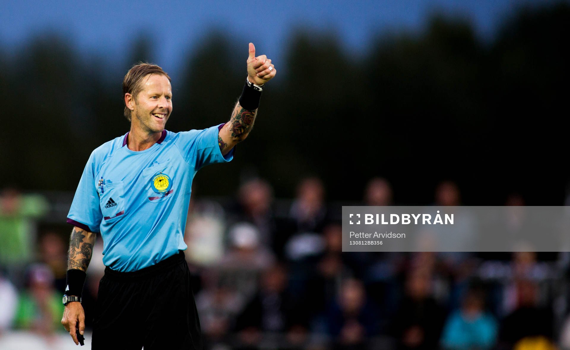 Domare Lars Olsson från Umeå