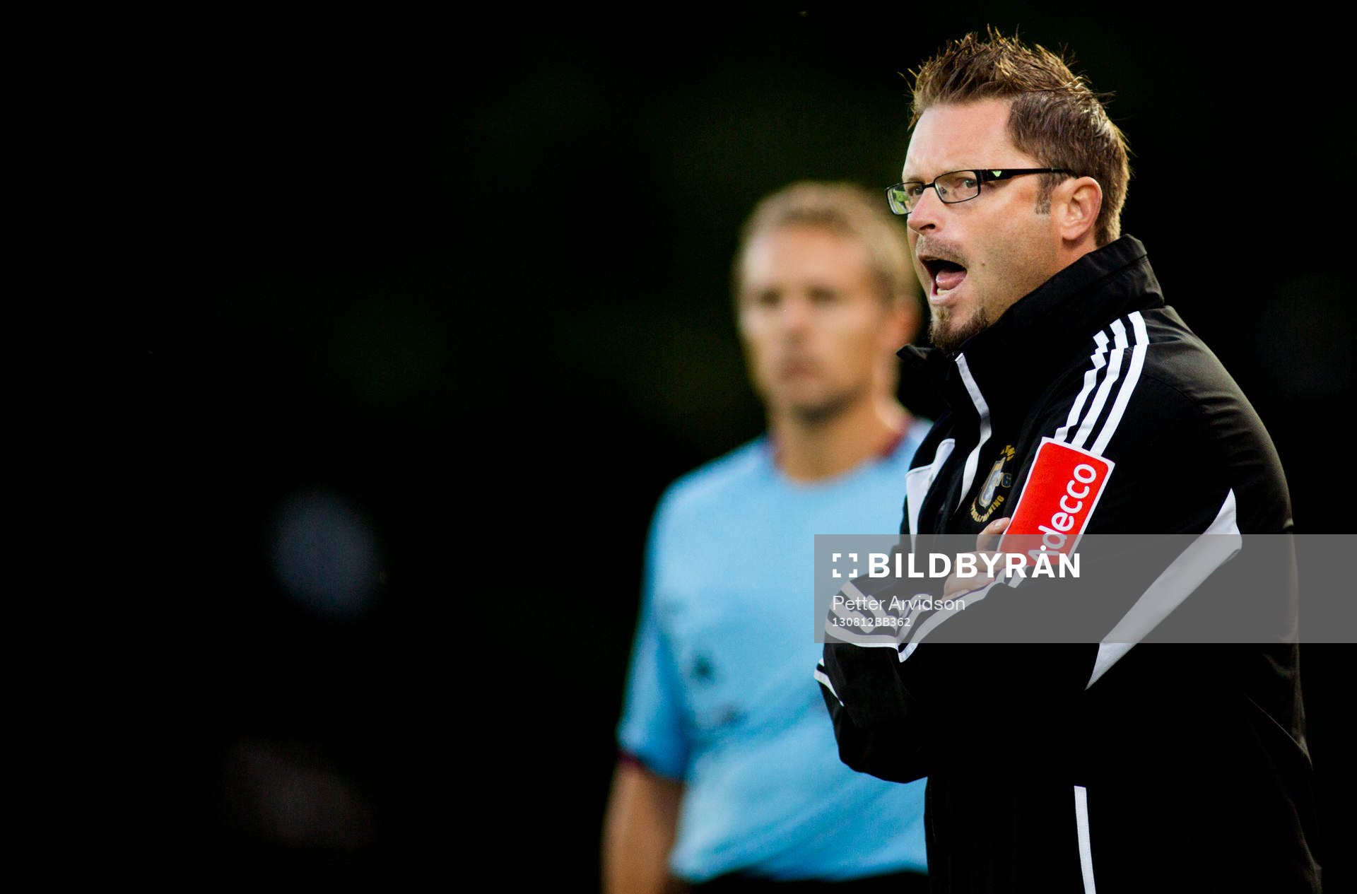 Ängelholms tränare Joakim Persson
