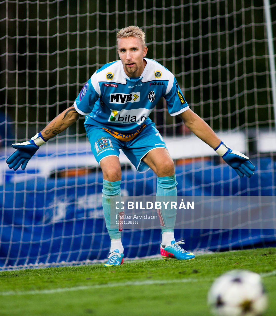 Landskronas målvakt Bill Halvorsen