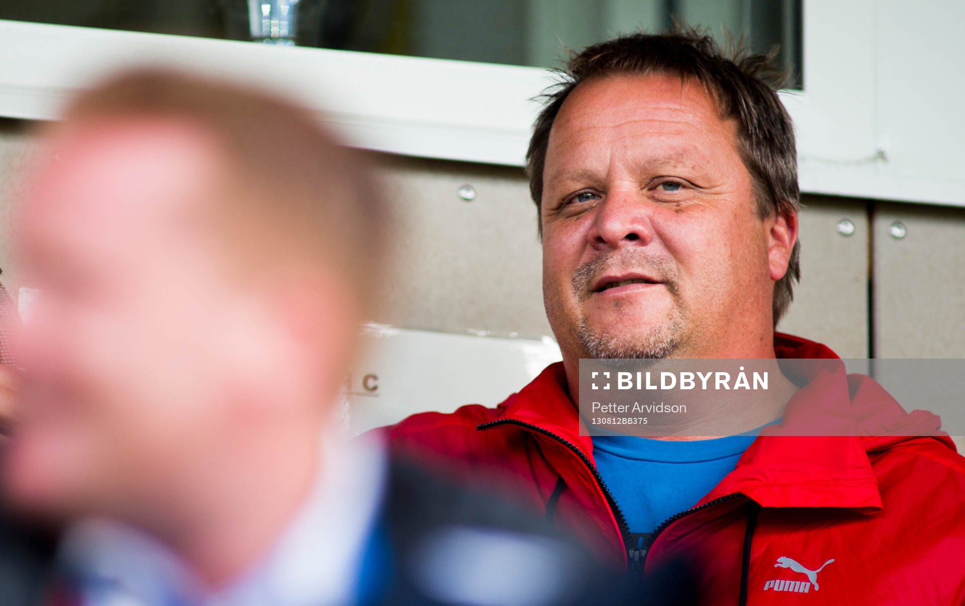 Helsingborgs tränare Roar Hansen på plats