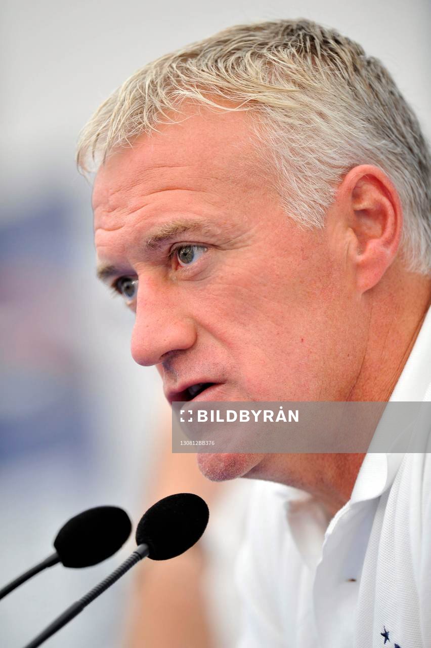 Didier Deschamps - 12.08.2013 - Conference de presse -