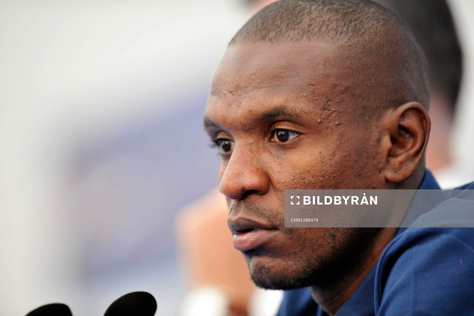 Eric Abidal - 12.08.2013 - Conference de presse - Equipe de