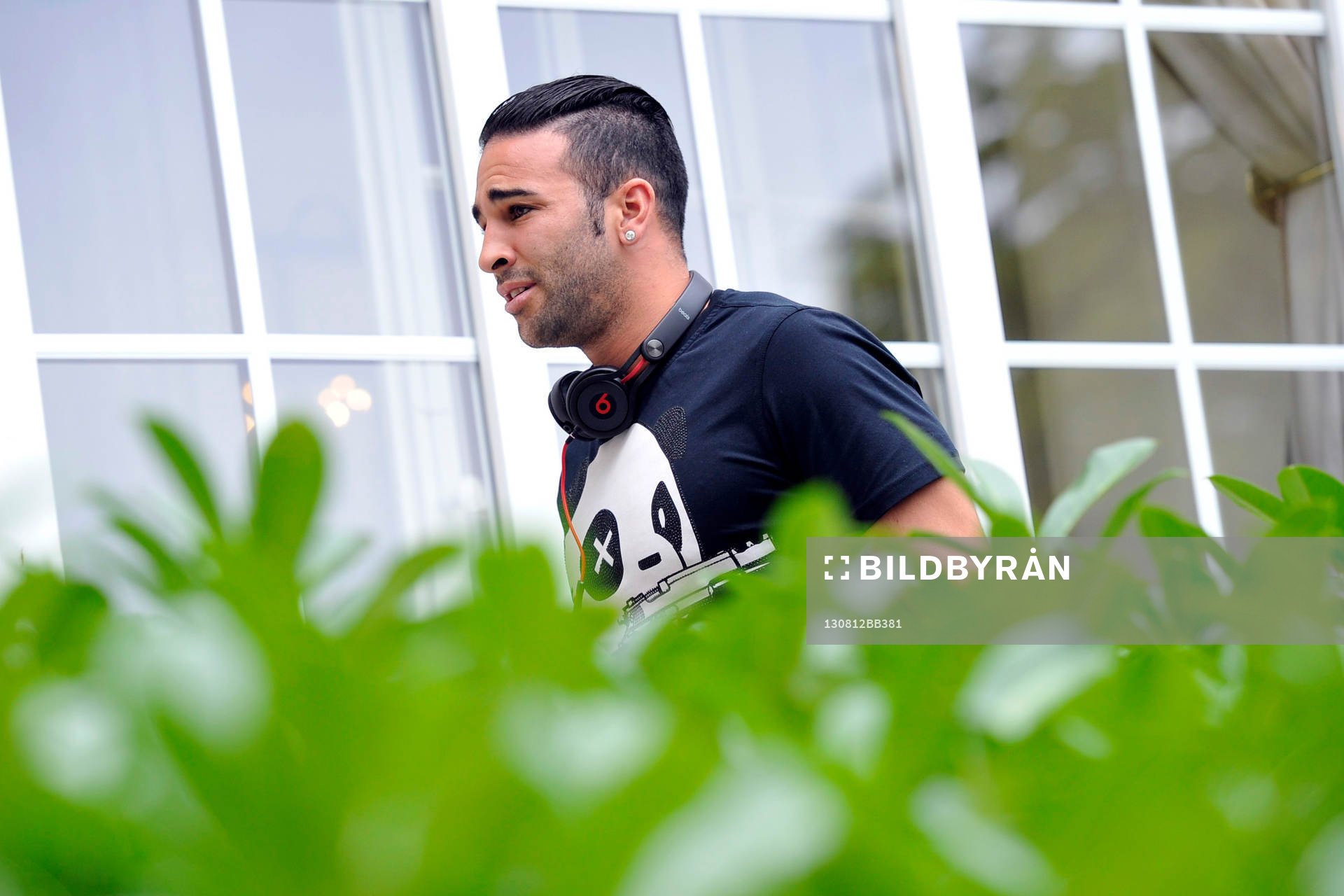 Adil RAMI - 12.08.2013 - Arrivee a Clairefontaine - Equipe