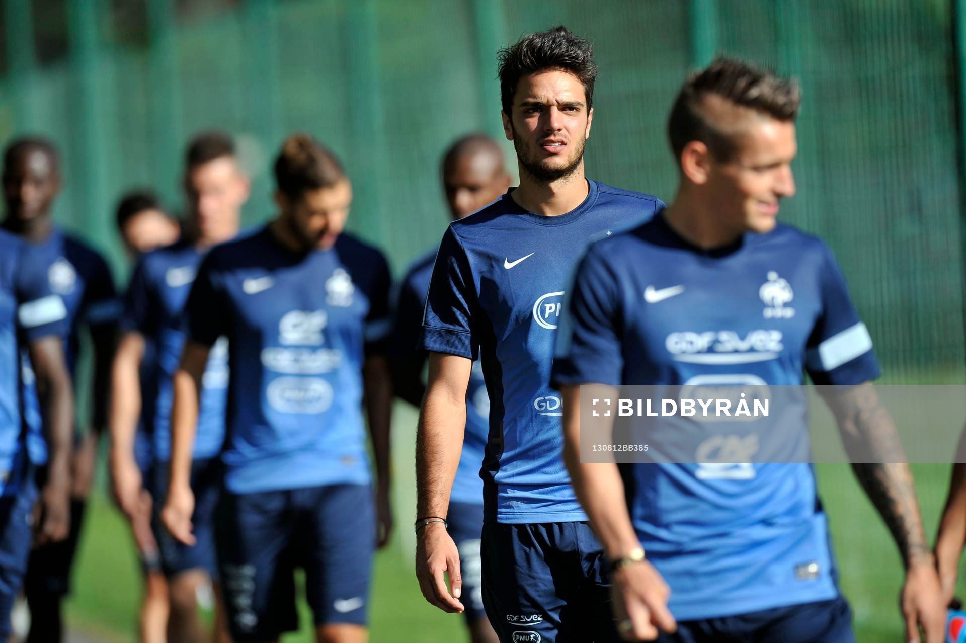 Clement GRENIER - 12.08.2013 - Entrainement de l'Equipe de