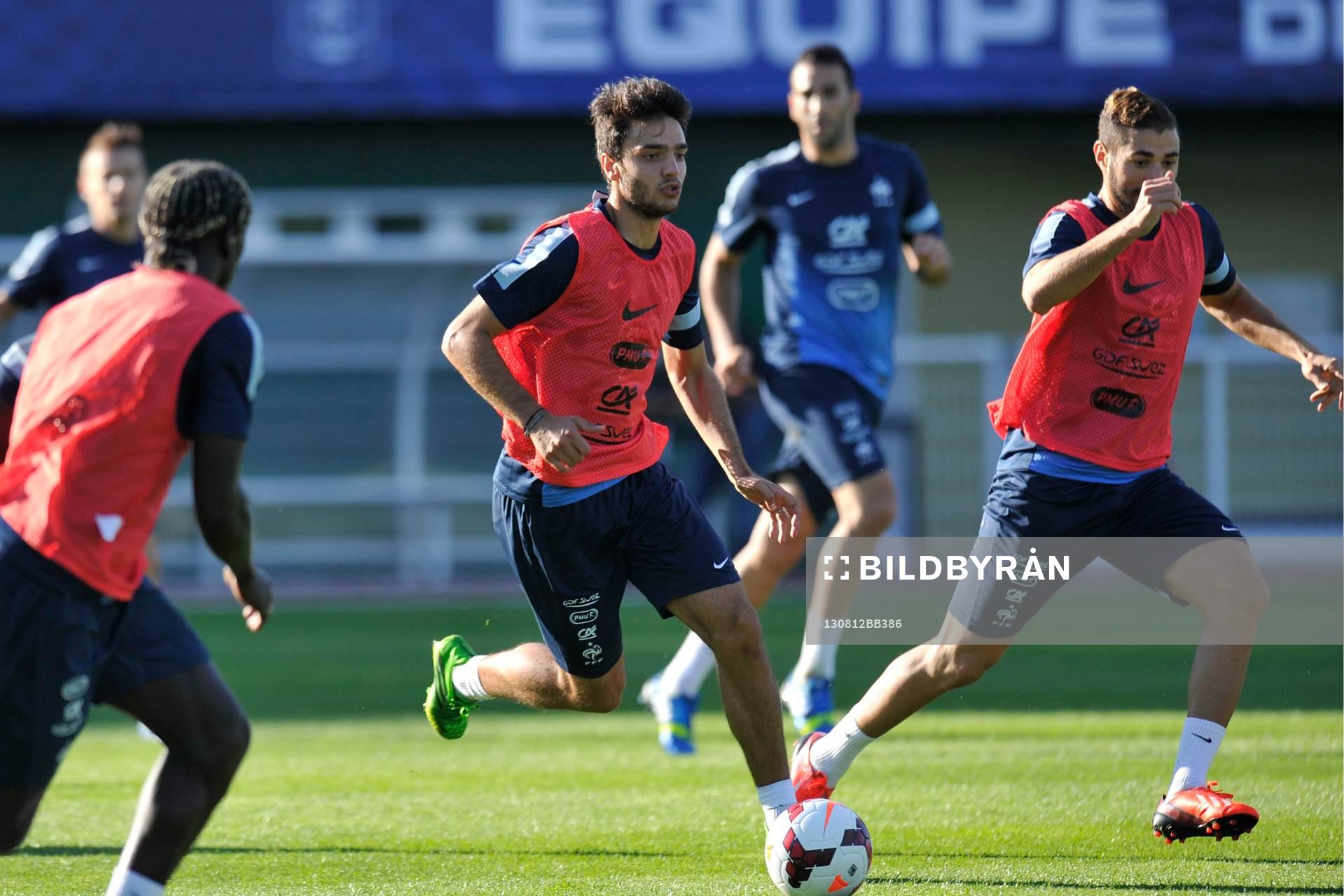 Clement GRENIER - 12.08.2013 - Entrainement de l'Equipe de