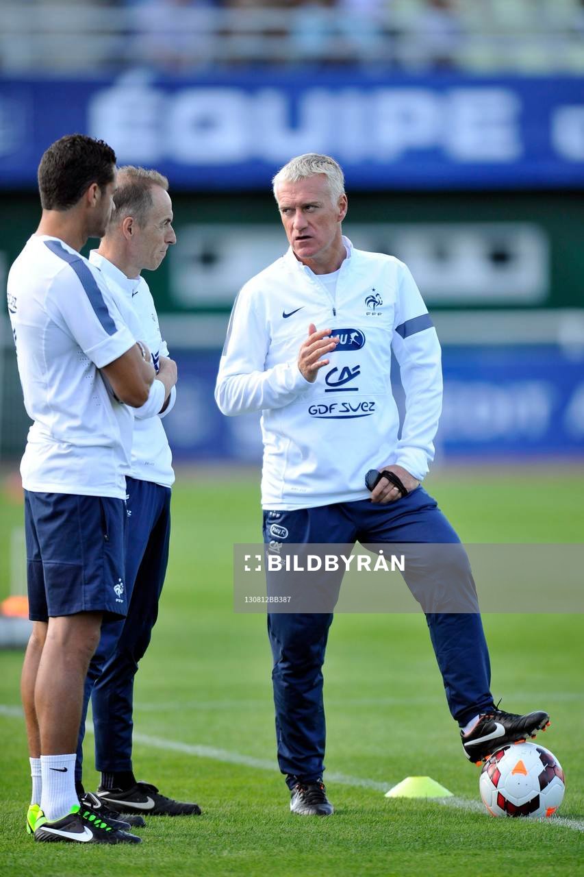 Didier DESCHAMPS - 12.08.2013 - Entrainement de l'Equipe de
