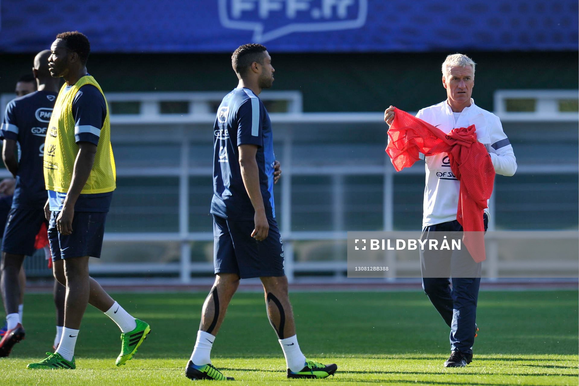 Didier DESCHAMPS - 12.08.2013 - Entrainement de l'Equipe de