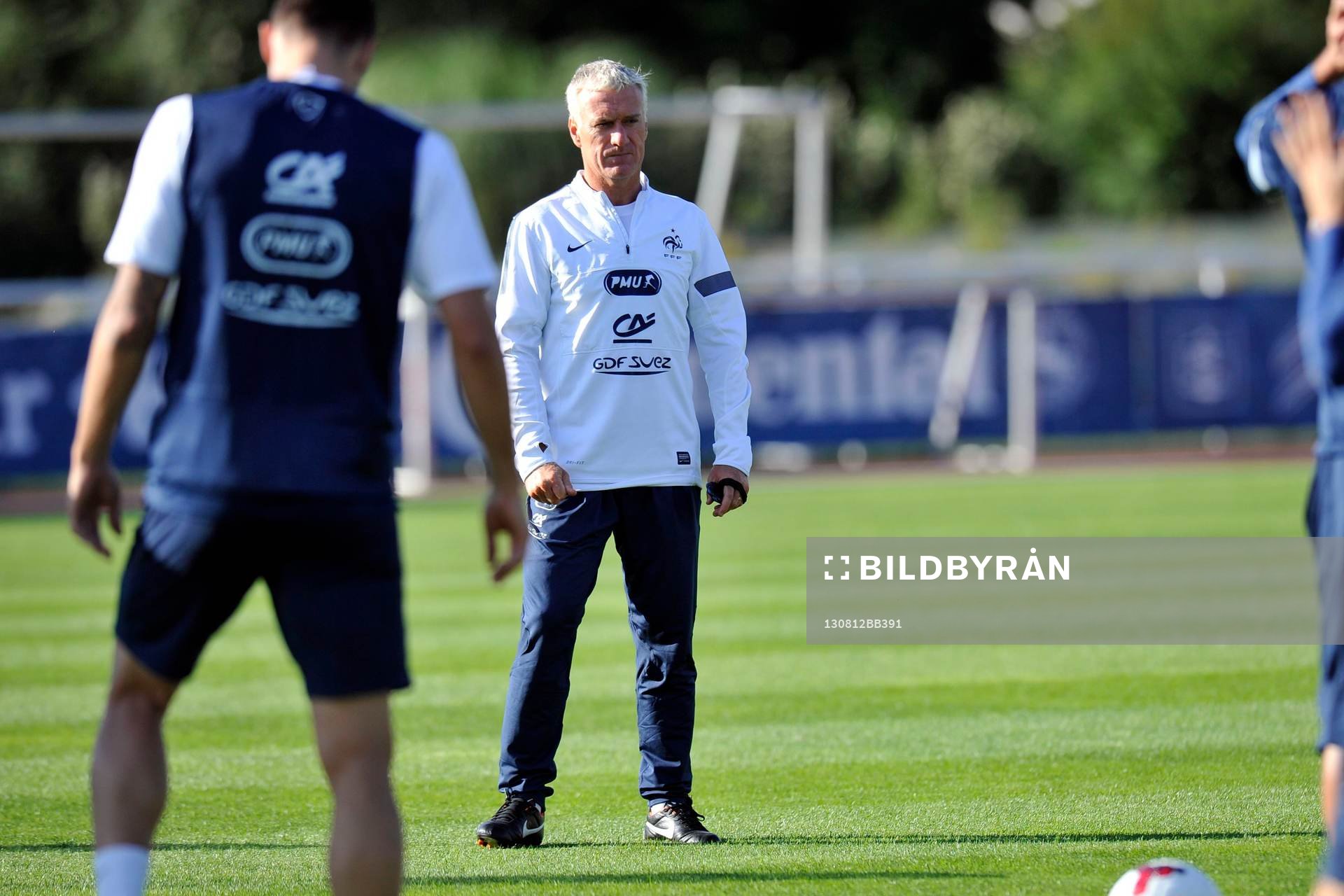 Didier DESCHAMPS - 12.08.2013 - Entrainement de l'Equipe de