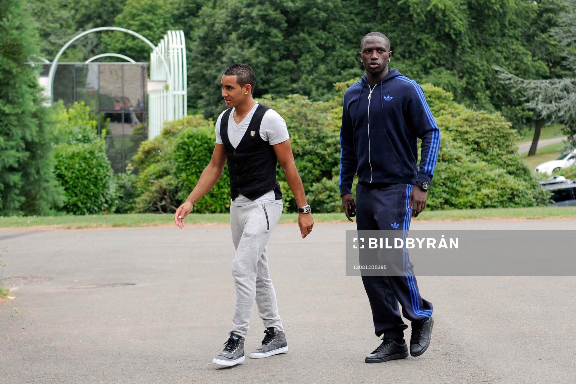 Dimitri PAYET / Moussa SISSOKO - 12.08.2013 - Arrivee a