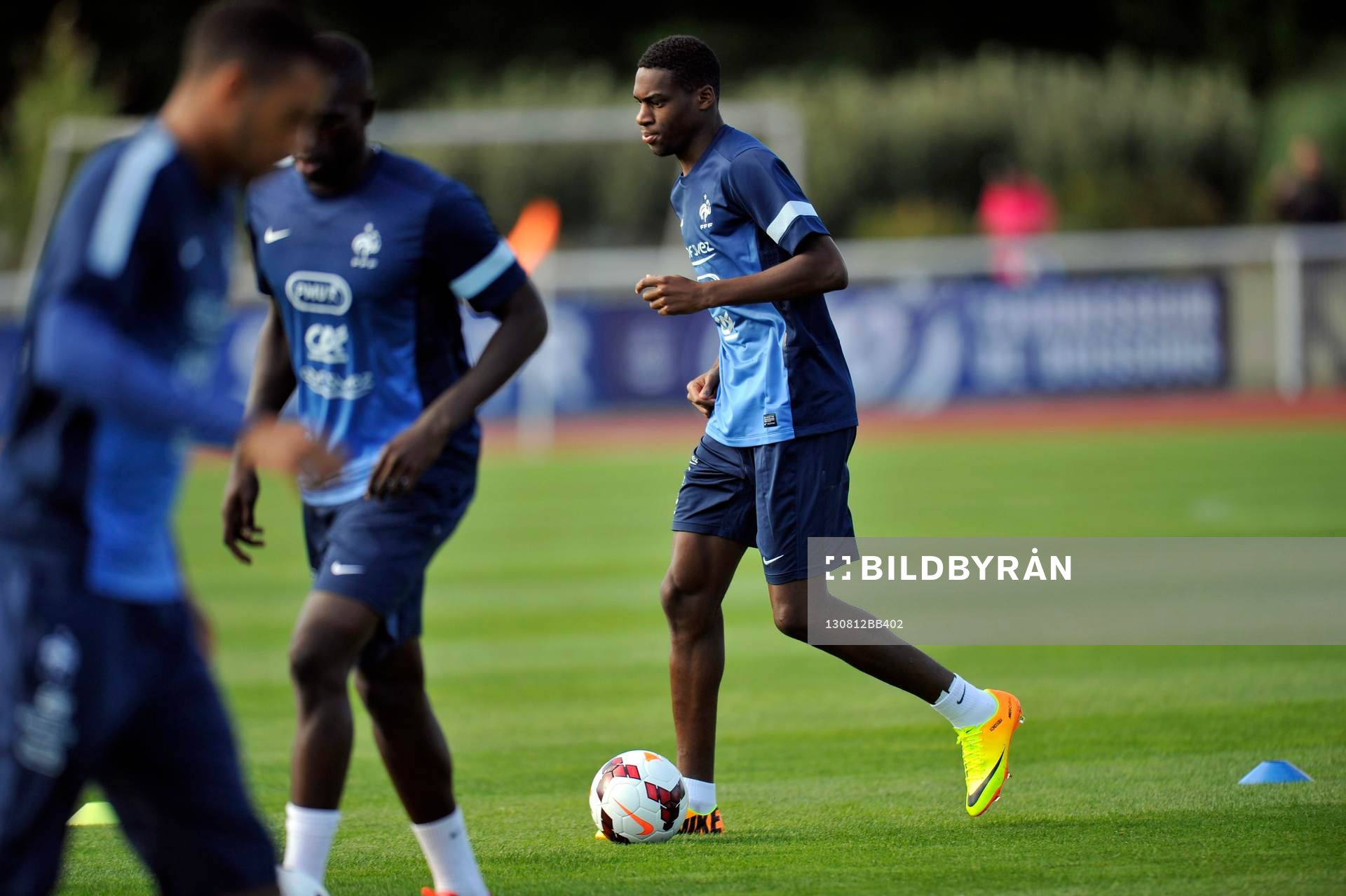 Geoffrey Kondogbia - 12.08.2013 - Entrainement de l'Equipe