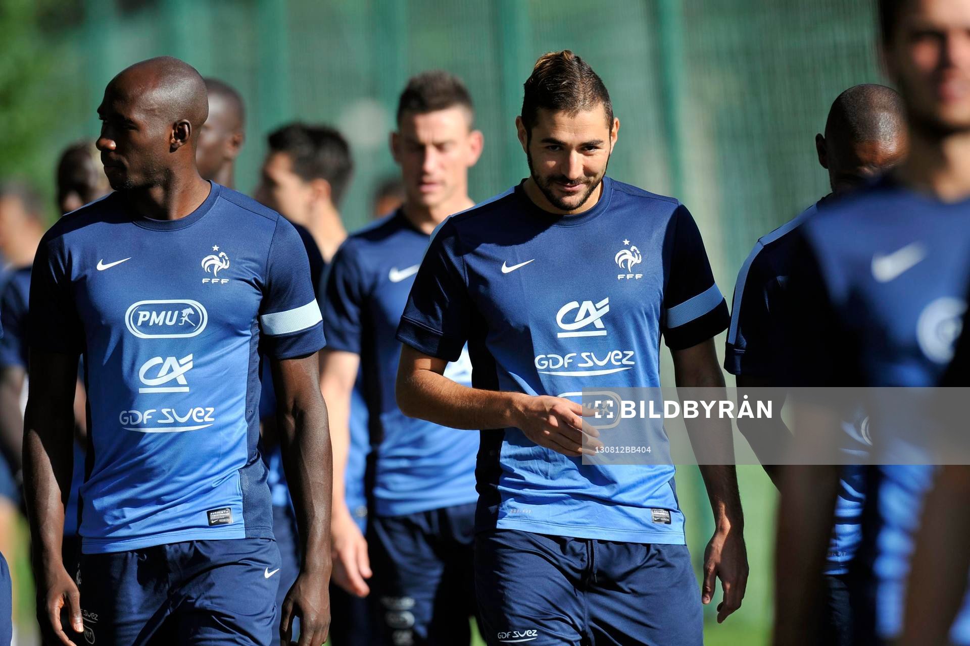 Karim BENZEMA - 12.08.2013 - Entrainement de l'Equipe de