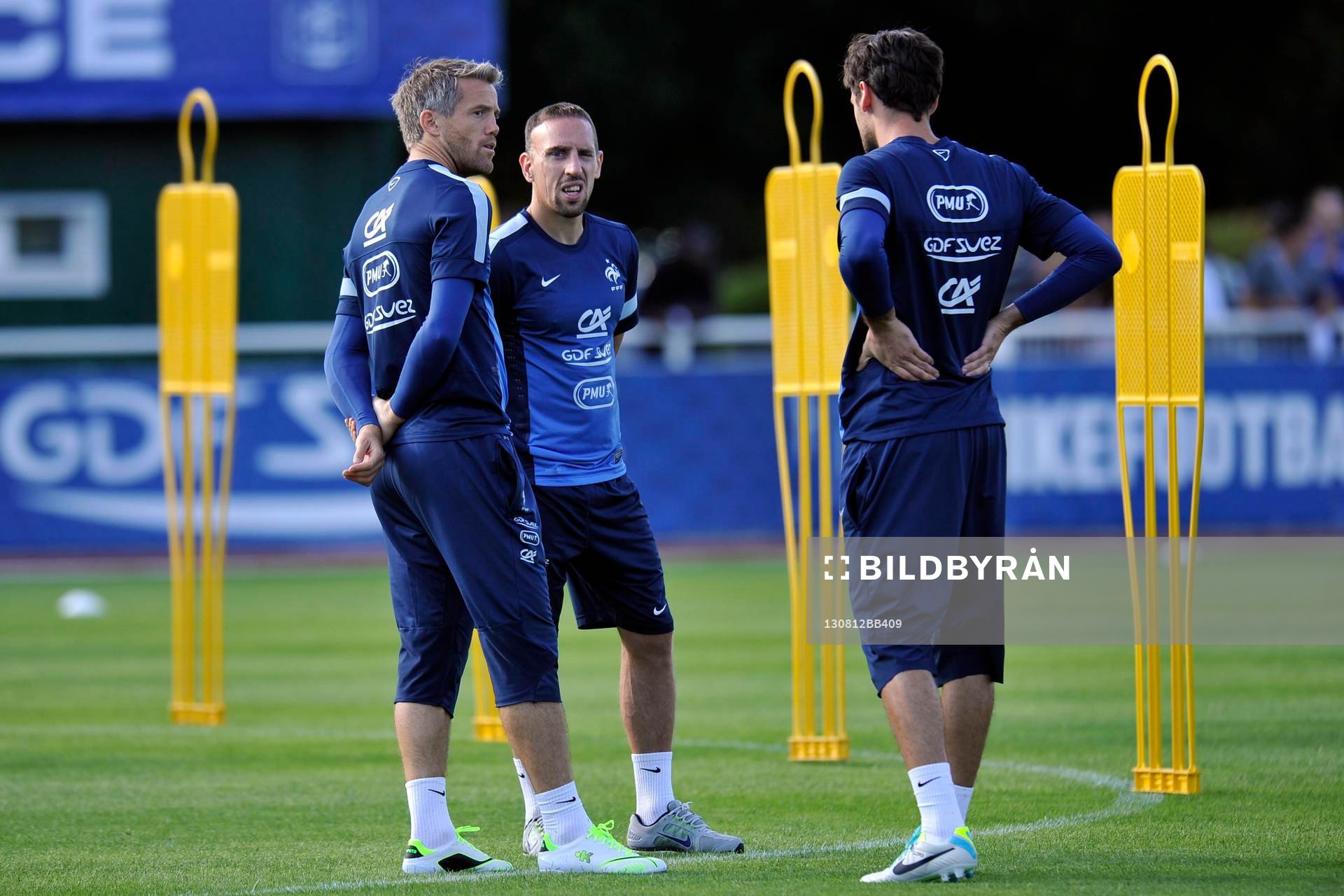 Mickael LANDREAU / Franck RIBERY / Hugo LLORIS - 12.08.2013