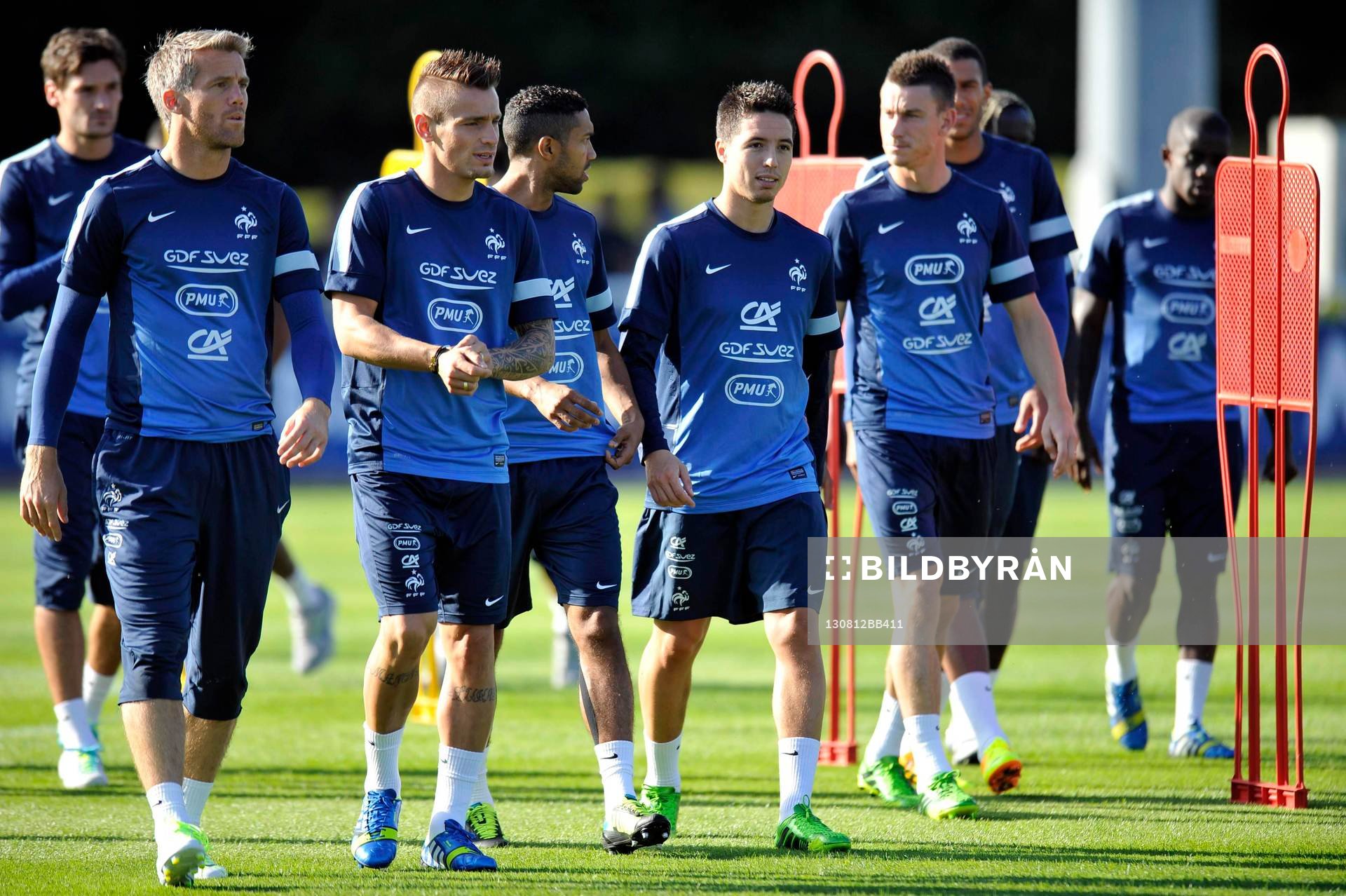 Mickael LANDREAU / Mathieu Debuchy / Samir NASRI -