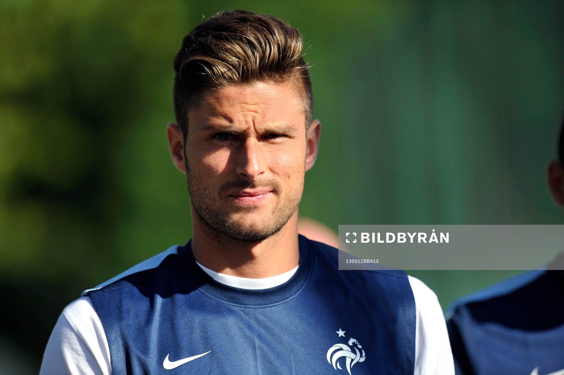 Olivier GIROUD - 12.08.2013 - Entrainement de l'Equipe de