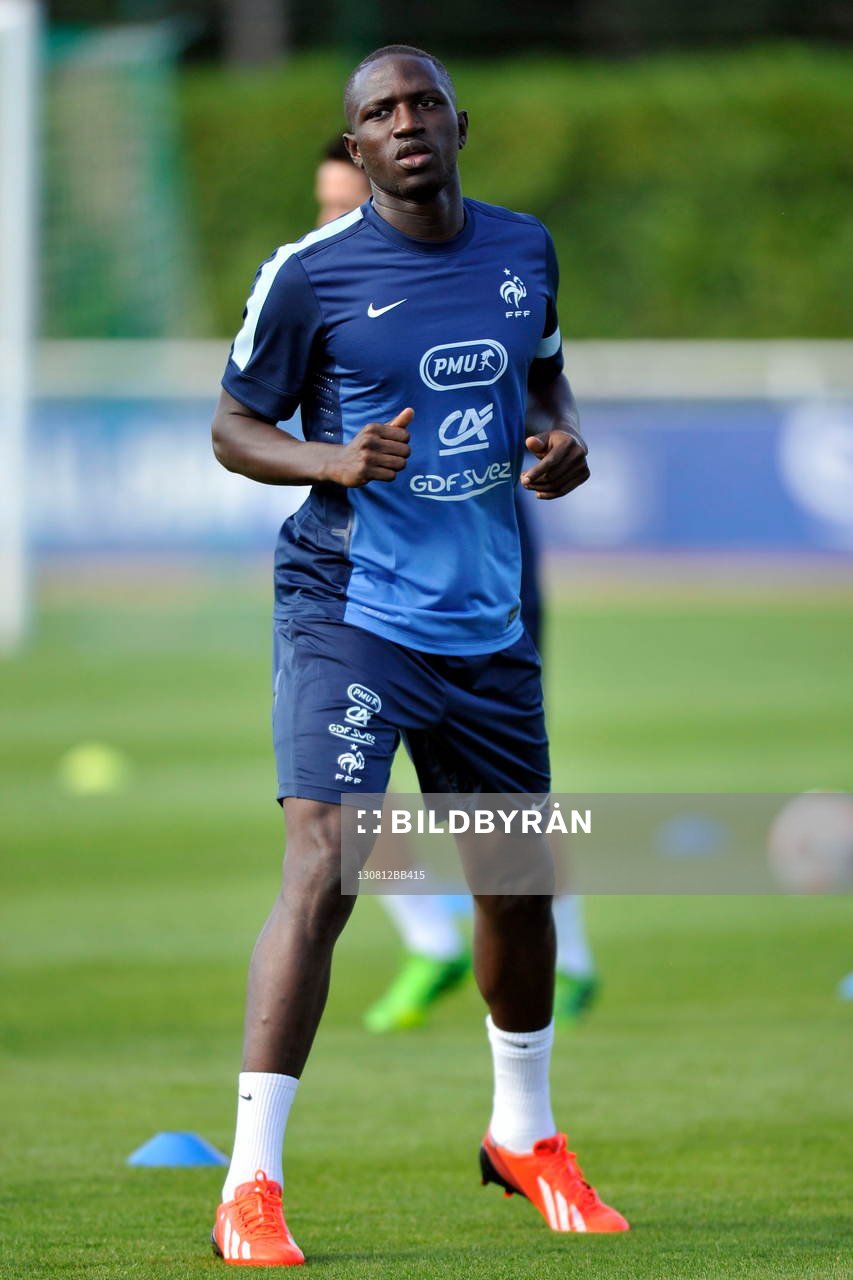  Fotboll, Frankrike, Träning: Moussa SISSOKO - 12.08.2013 - Entrainement de l'Equipe de France